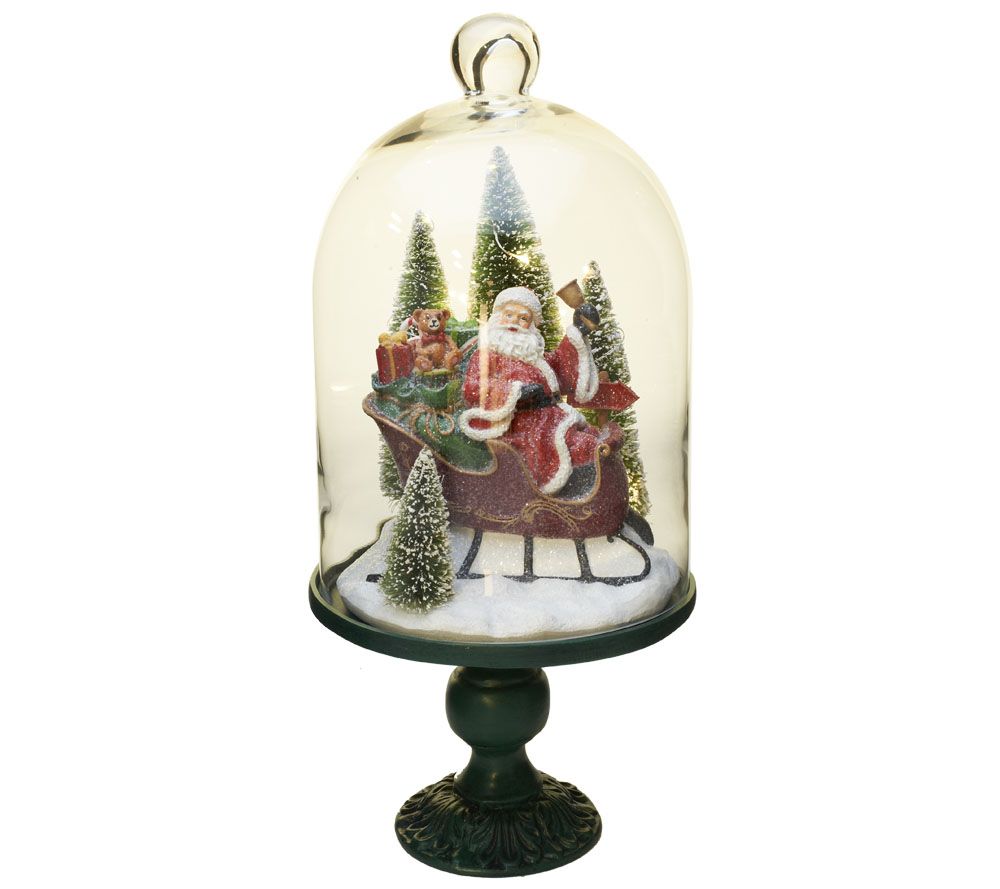 Illuminated Holiday Scenes Under Glass by Valerie Page 1 —