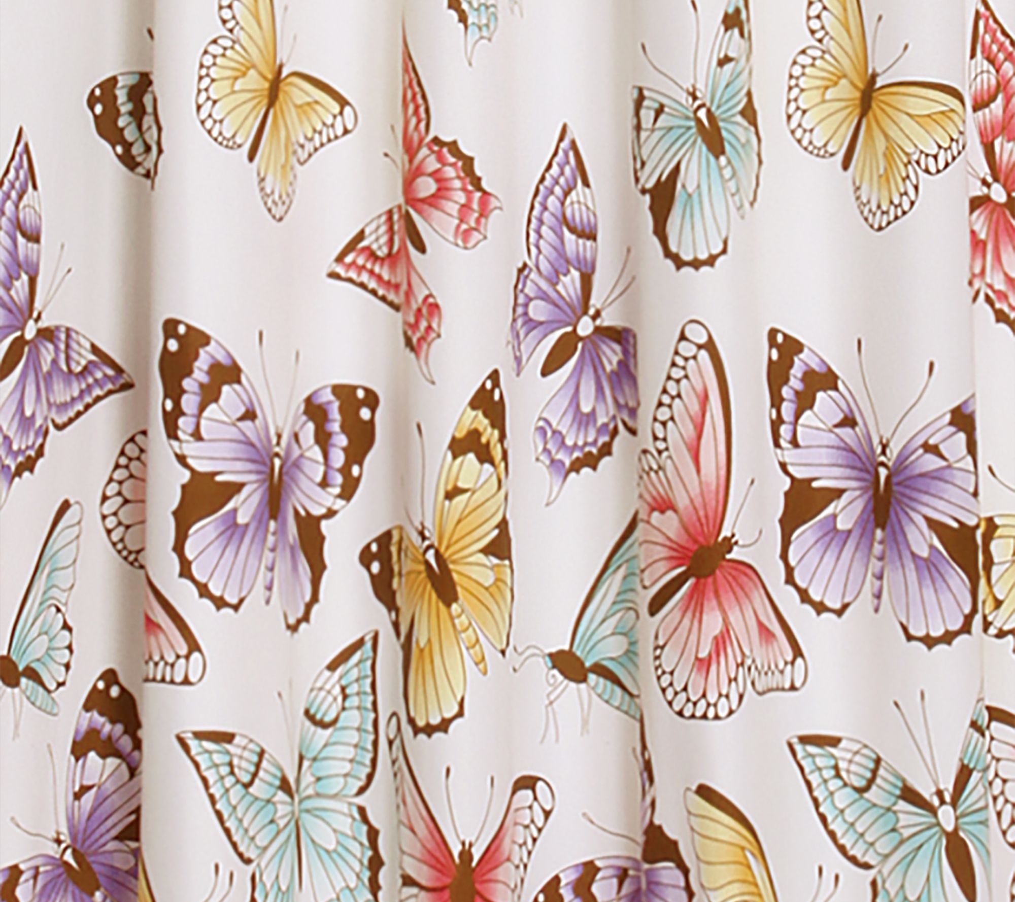 Flutter Butterfly Window Curtains by Lush Decor Set of 2