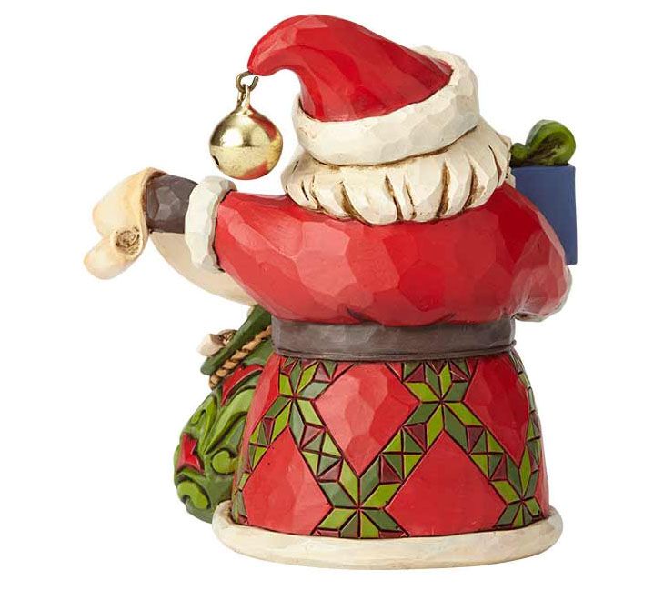 Jim Shore Heartwood Creek Exclusive Dated 2018 Santa Ornament Page 1