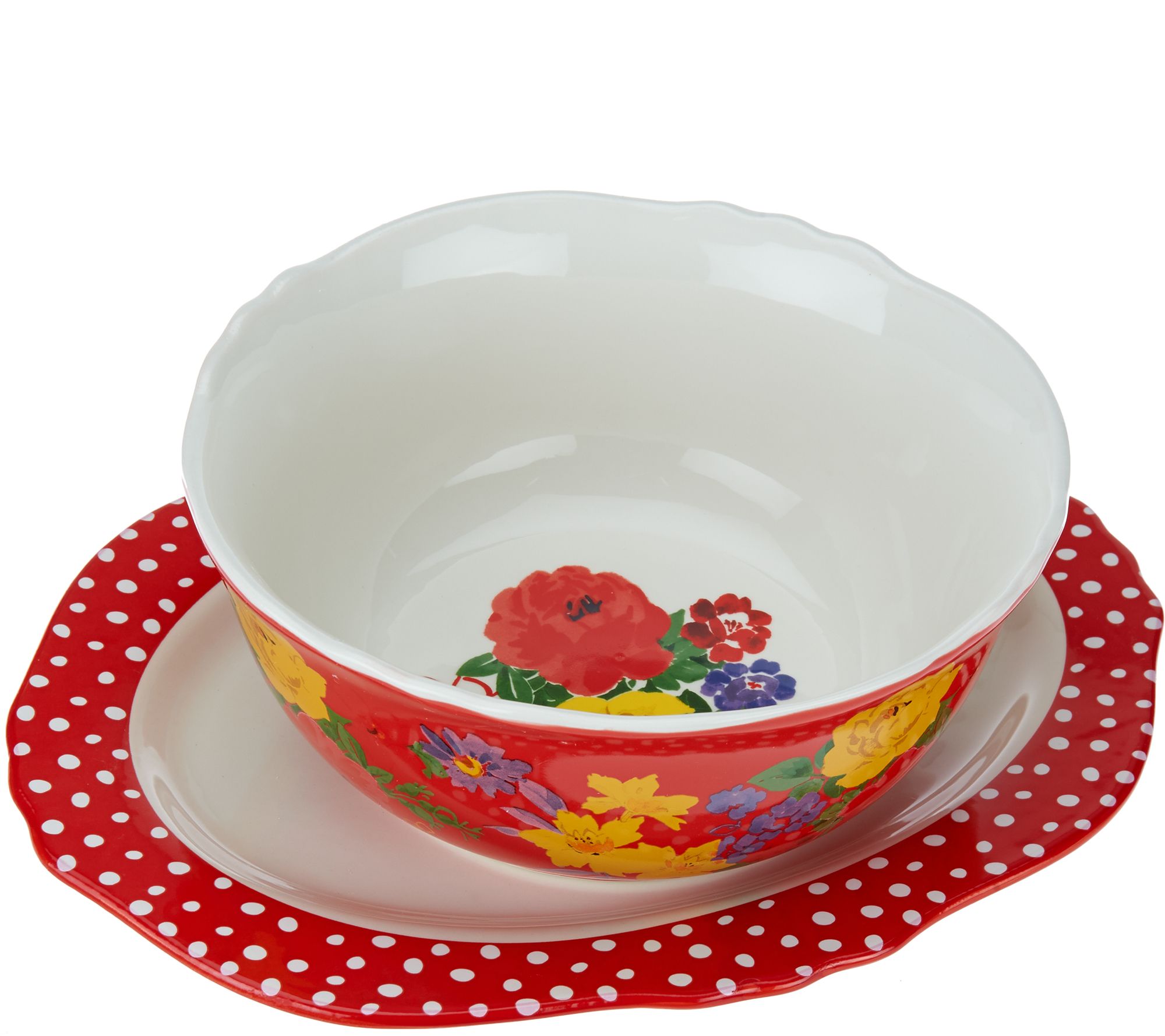 Pioneer Woman Serving Platter and Bowl Set Page 1 —