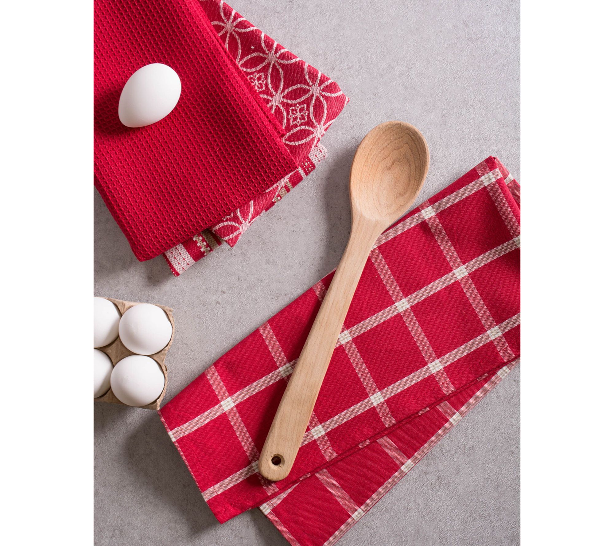 Design Imports 5Piece Kitchen Towel & Dishcloth Set