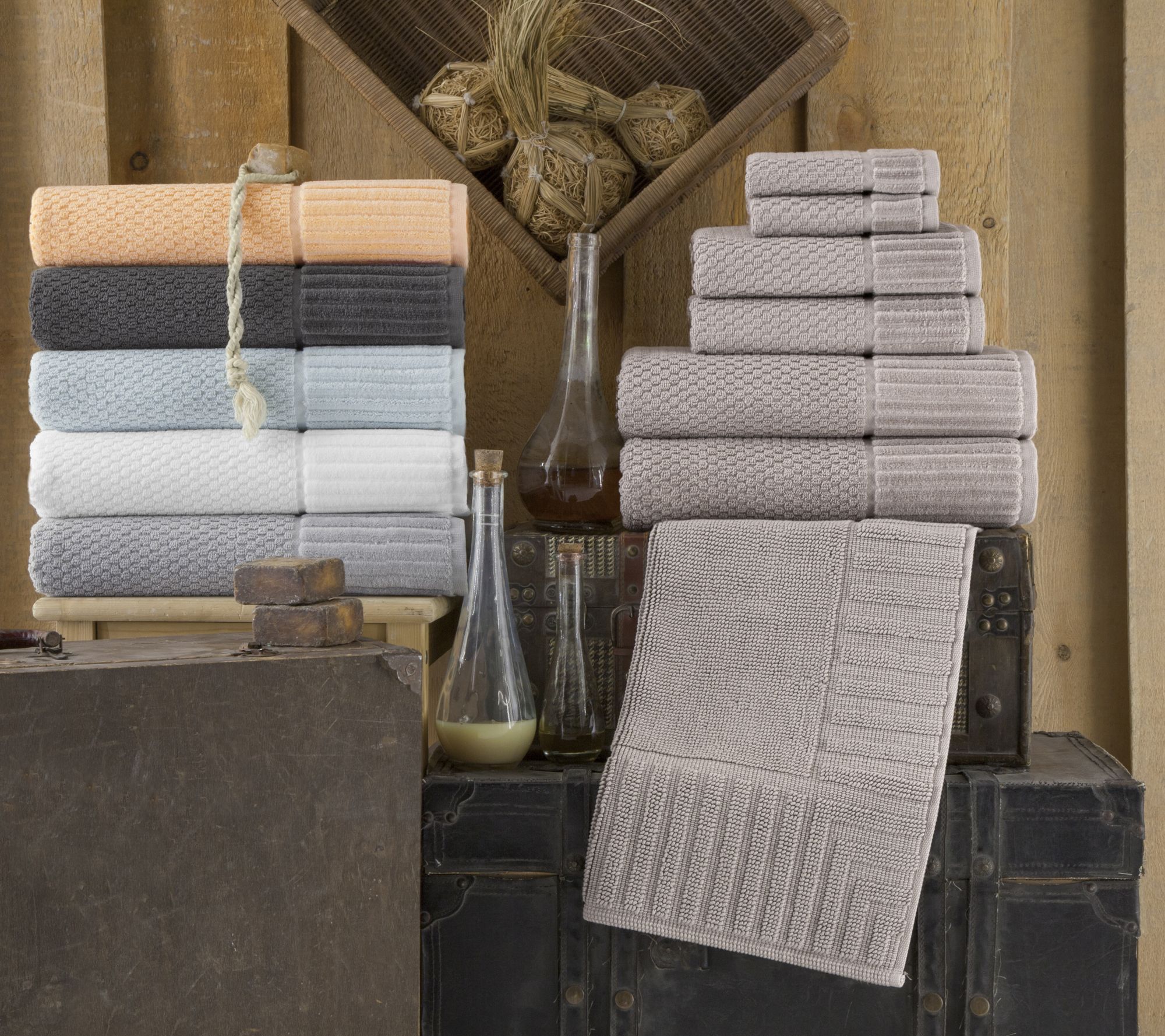 Timaru Turkish Bath Towels (Set Of 4)