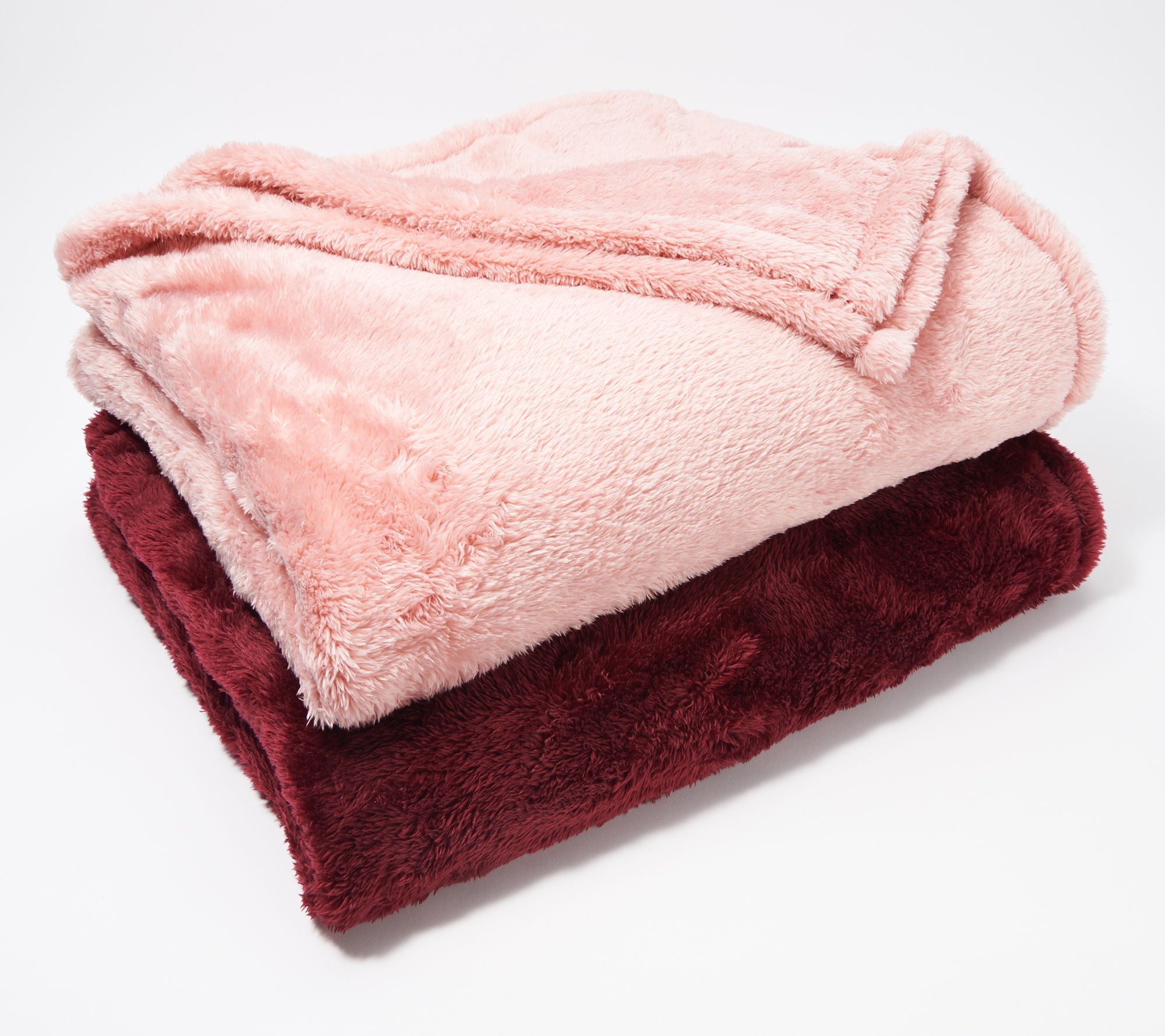 Berkshire Blanket 60" x 70" Super Soft Fluffie ThrowPlumNWT Blankets