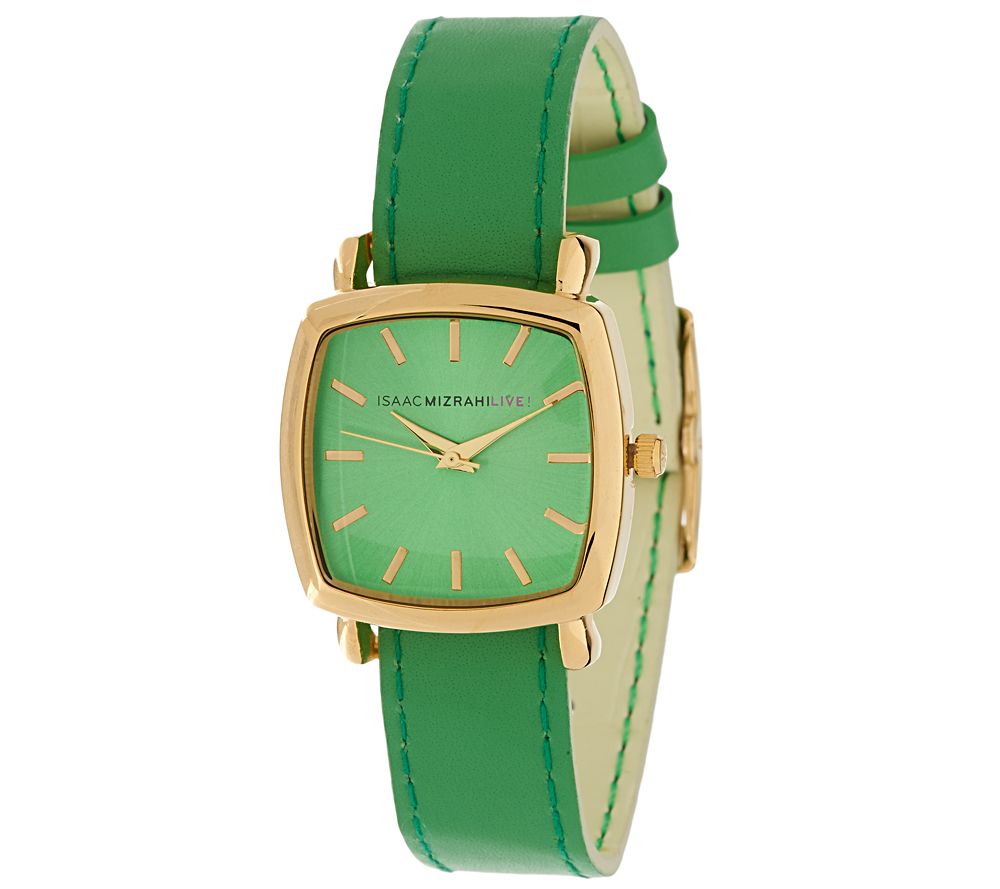 "As Is" Isaac Mizrahi Live! Reversible Strap Watch —