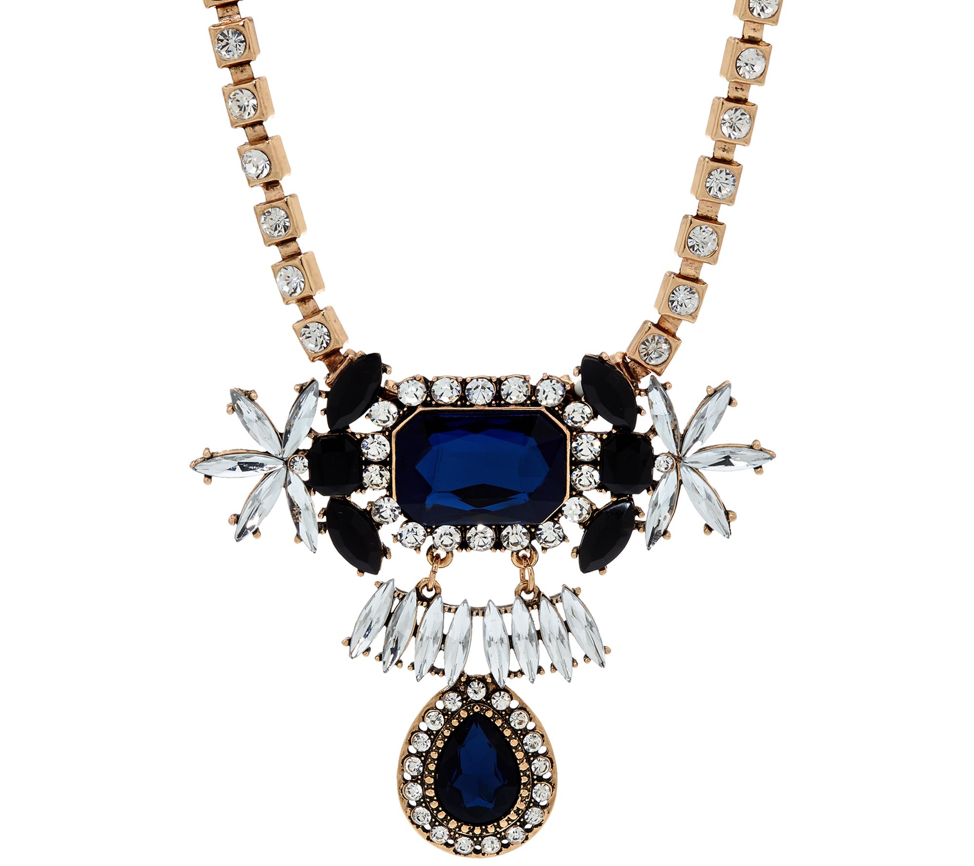 Susan Graver Drop Statement Necklace Page 1 —