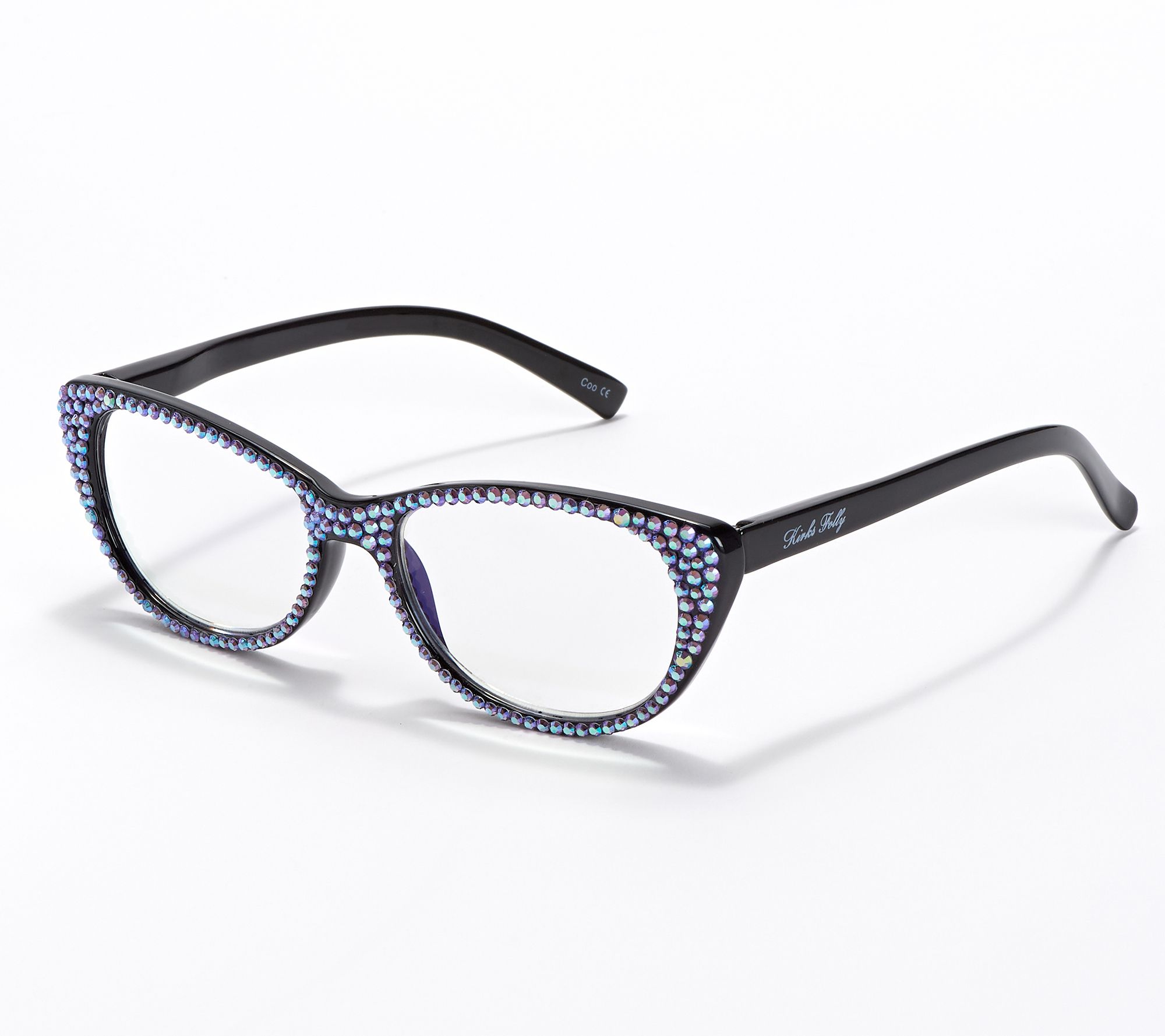 Kirks Folly Swarovski Glamour BlueBlocking Reading Glasses