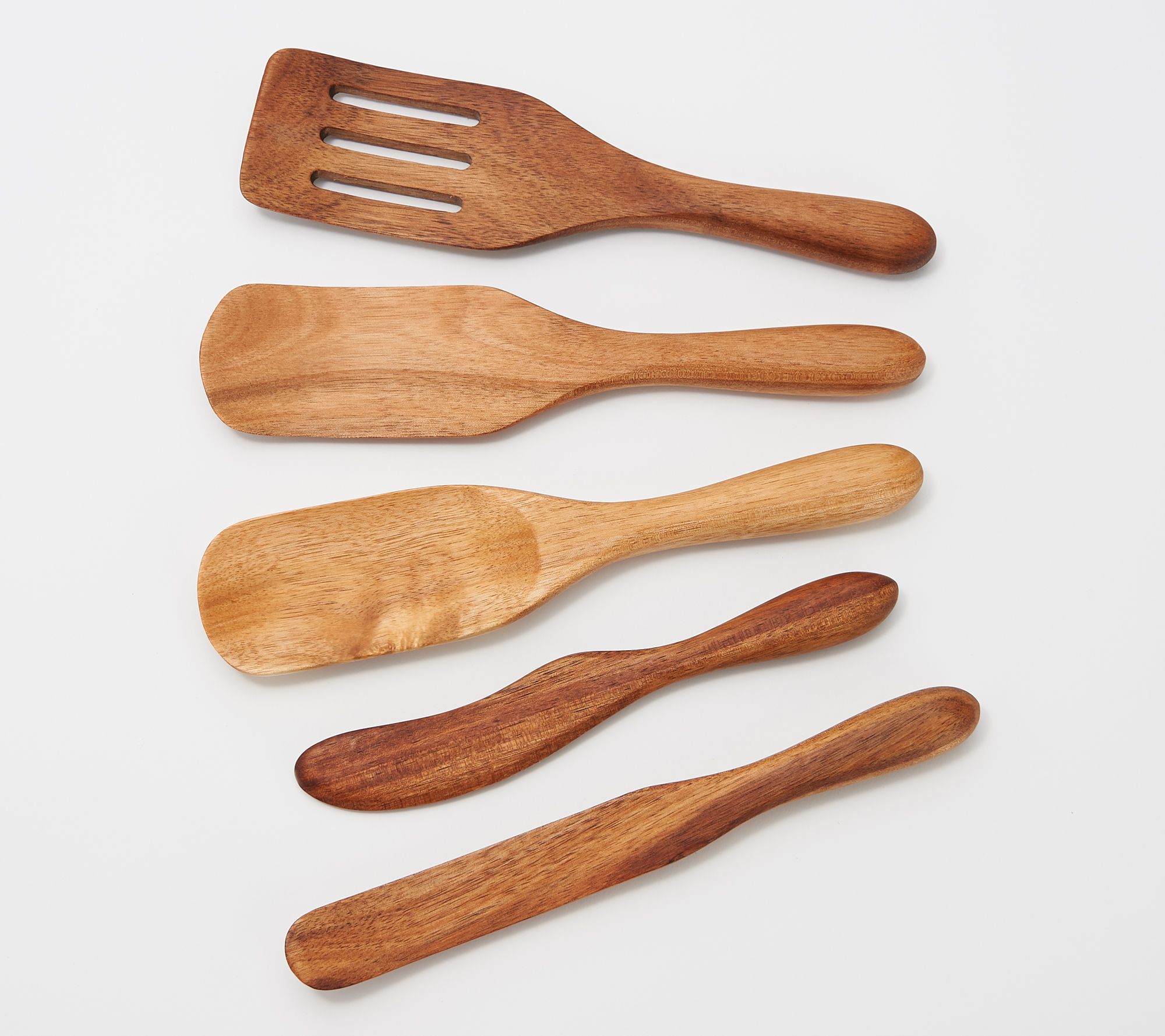 Mad Hungry 5Piece Acacia Wood Mini Spurtle Set