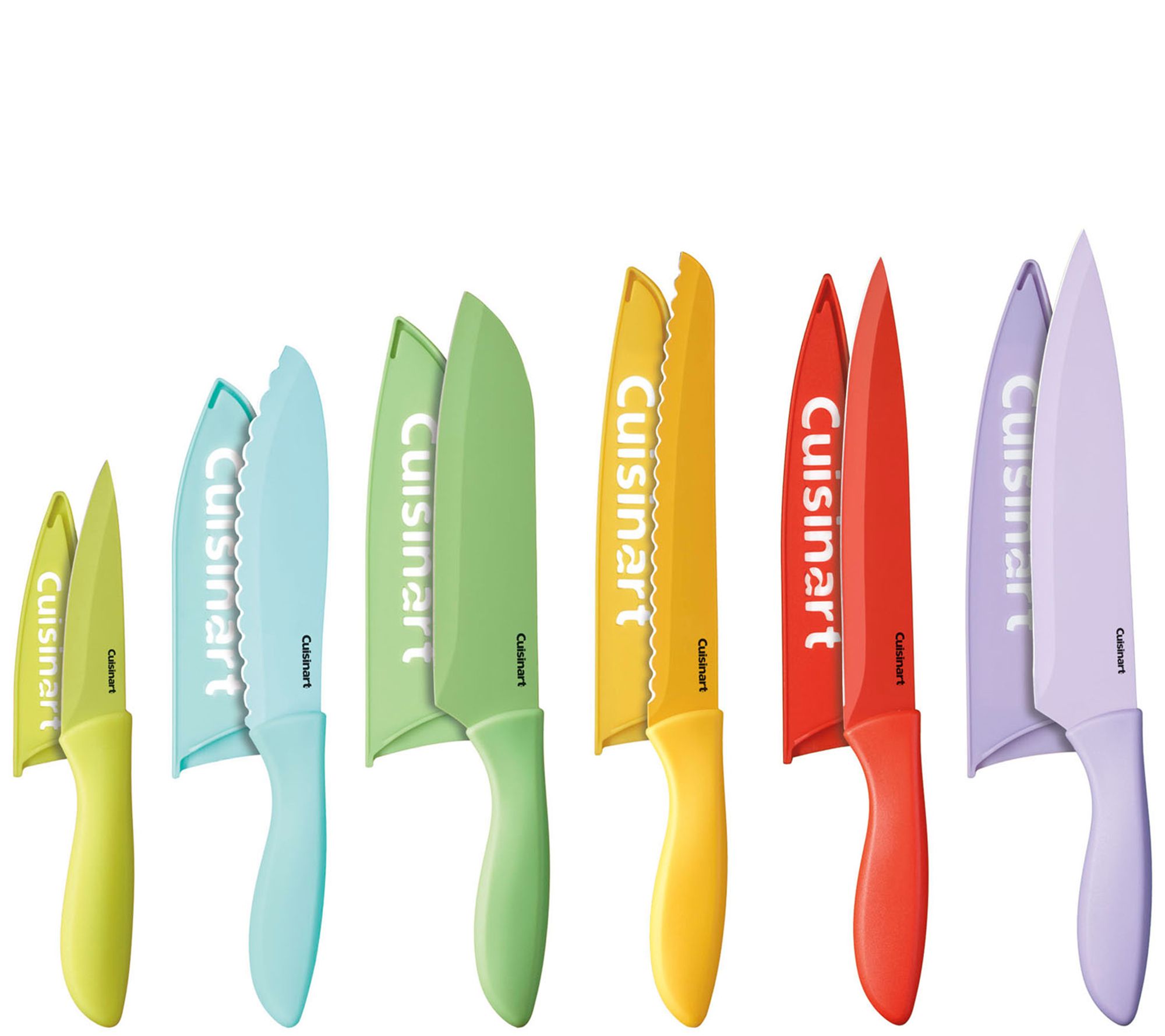 Cuisinart Advantage 12Piece Ceramic Coated Color Knife Set Page 1