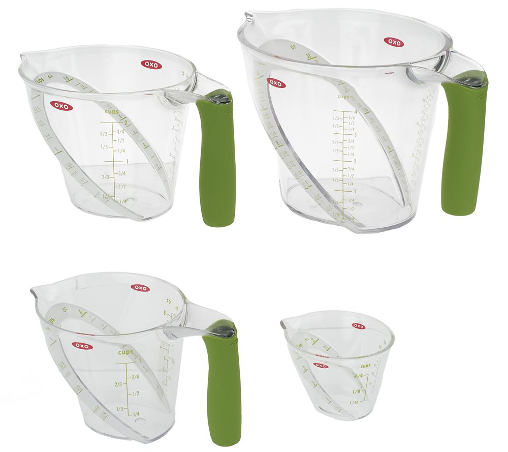 OXO Good Grips 4piece Angled Measuring Cup Set Page 1 —