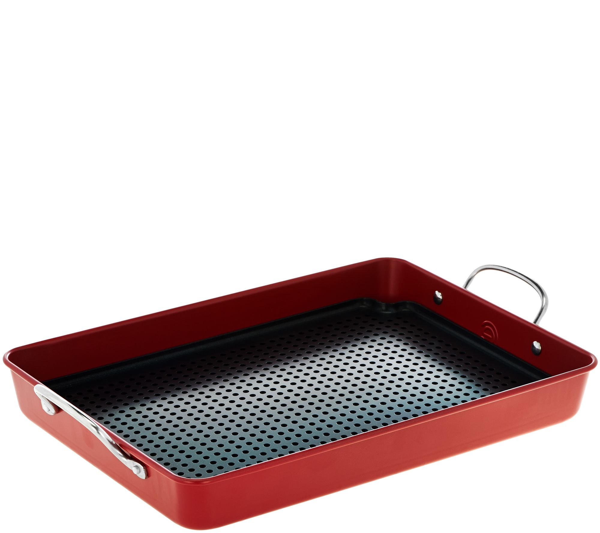 Cook's Essentials 3pc BBQ Grill Pan with Removable Nonstick Plates Page 1 —