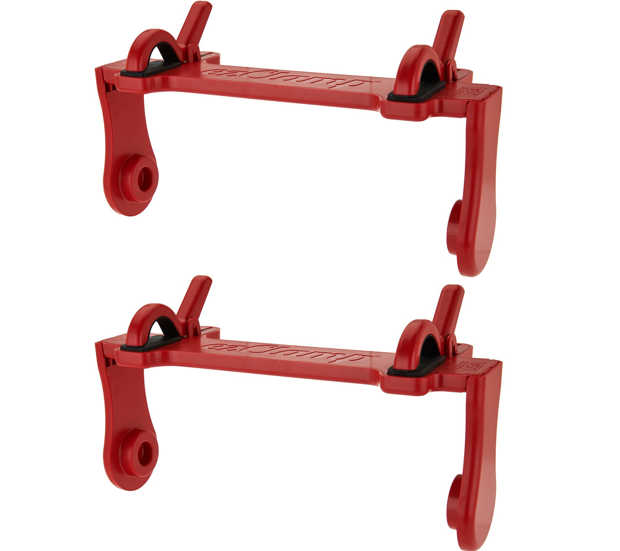 ezCLAMP Set of 2 Paper Towel Holders w/ Rubber Grips Page 1 —