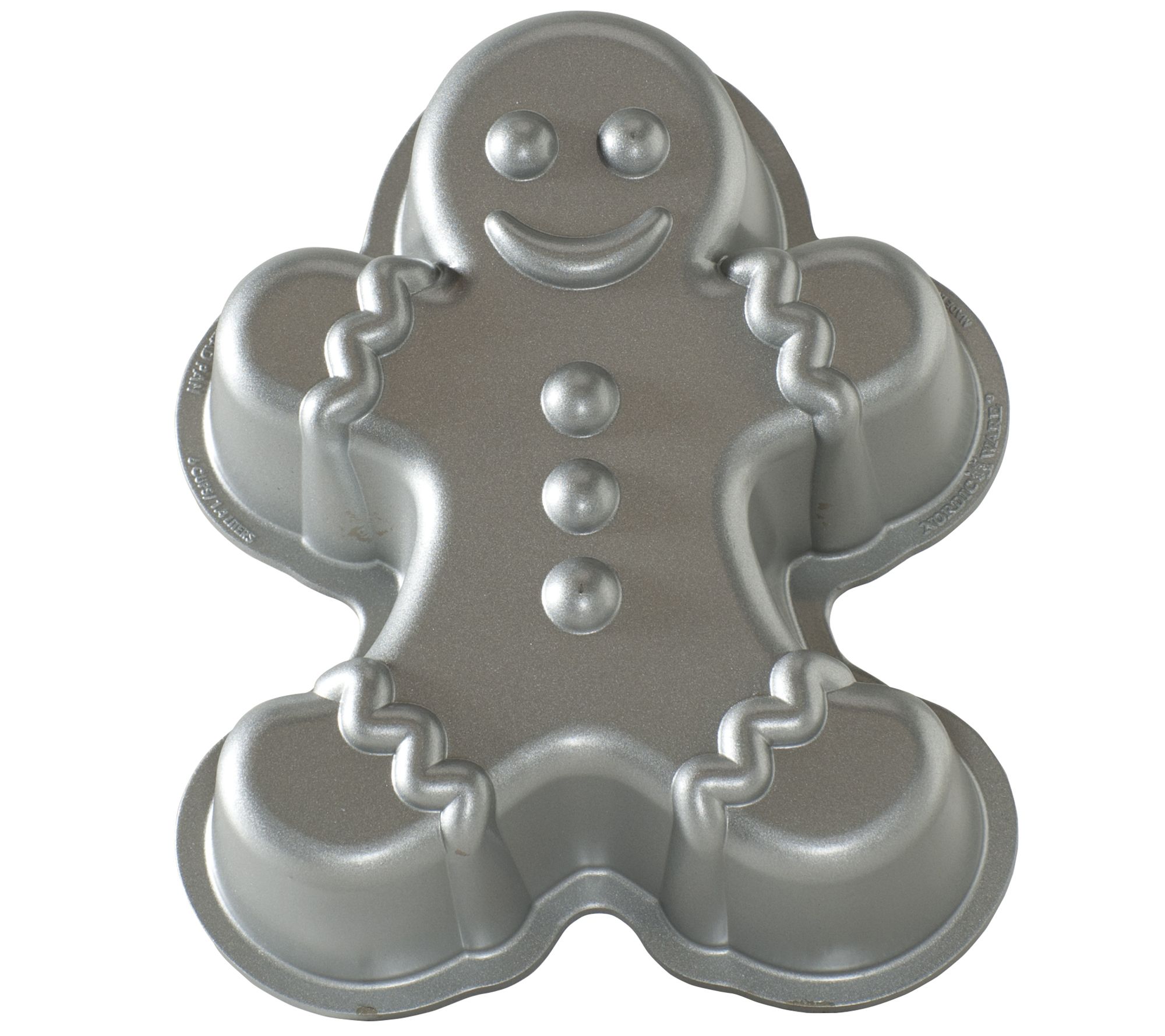 Nordic Ware Gingerbread Man Cake Pan —