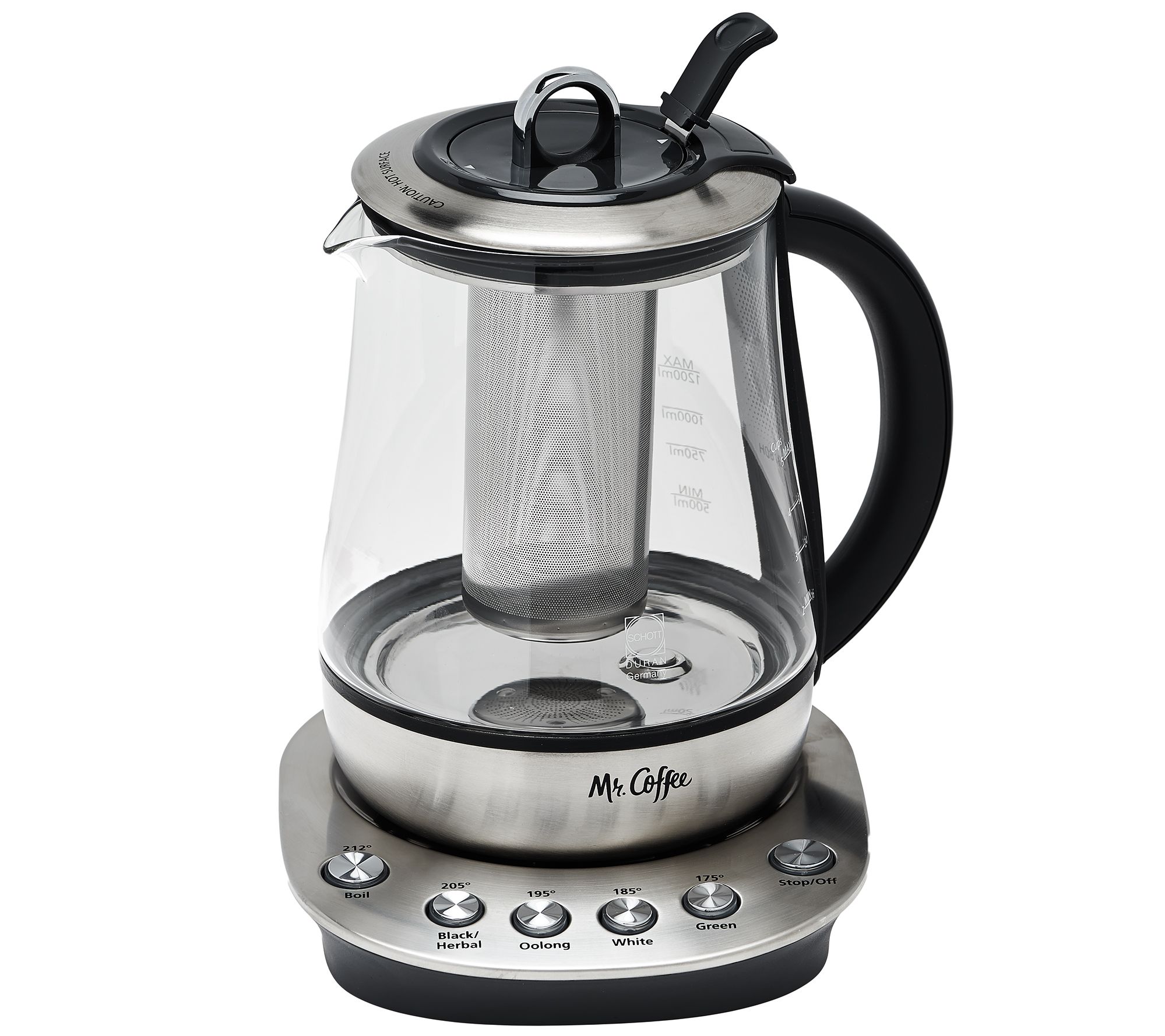 Mr. Coffee 2in1 Hot/Cold Tea Maker and Kettle Page 1 —