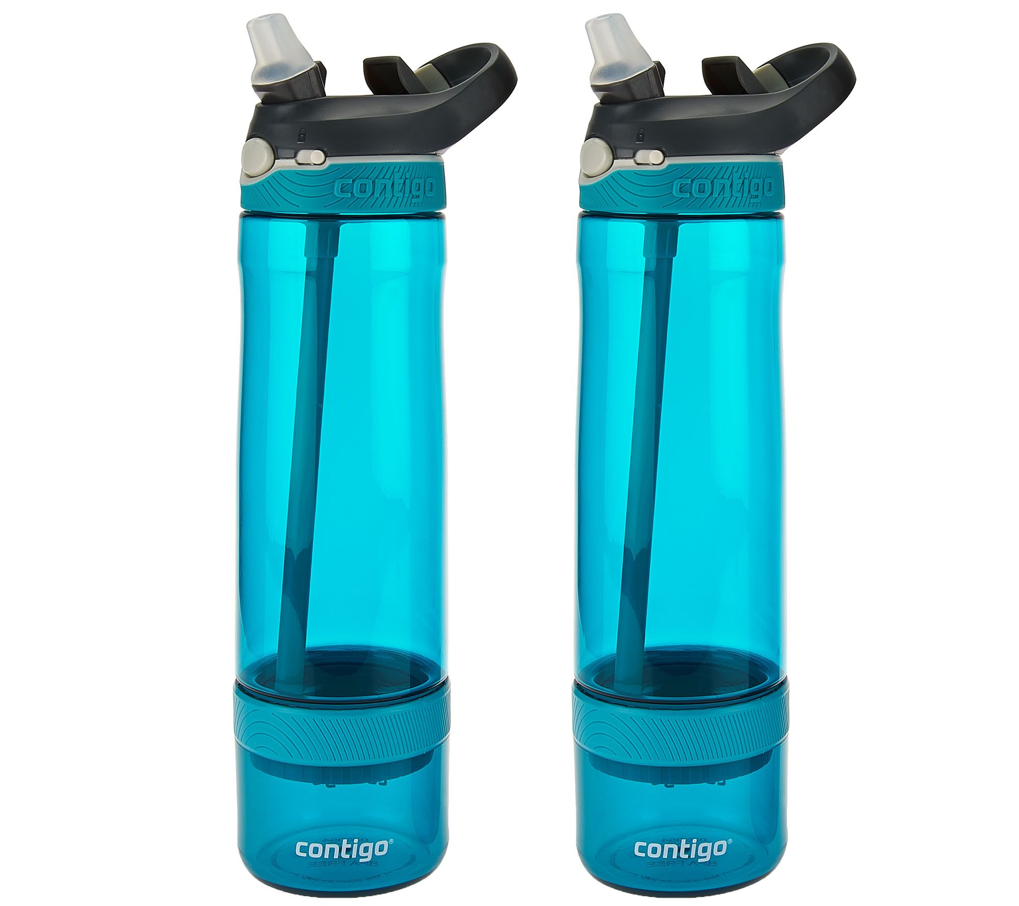Contigo Set of 2 Fruit Infusion Water Bottles Page 1 —