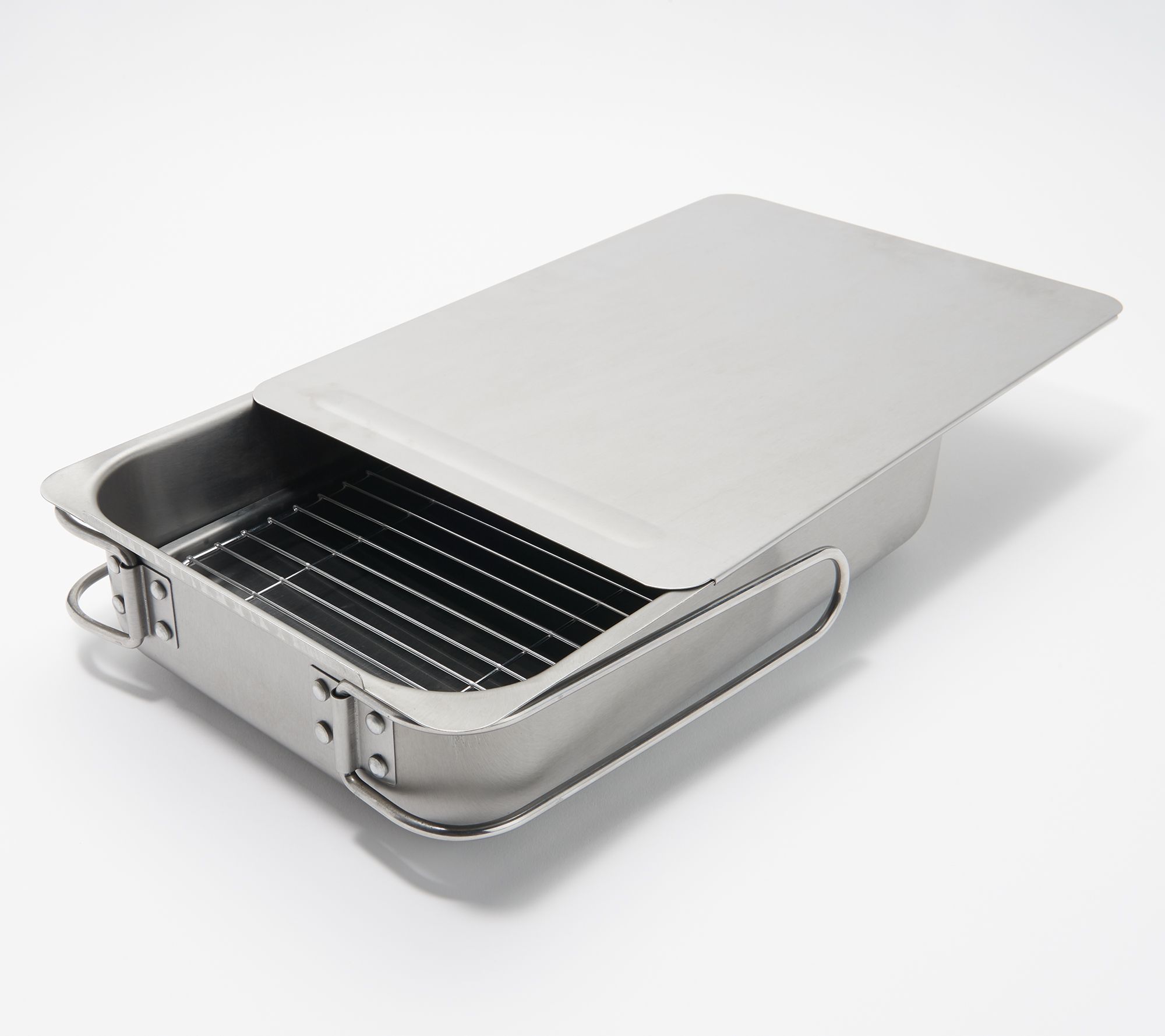 Cook's Essentials Stainless Steel Stovetop Smoker