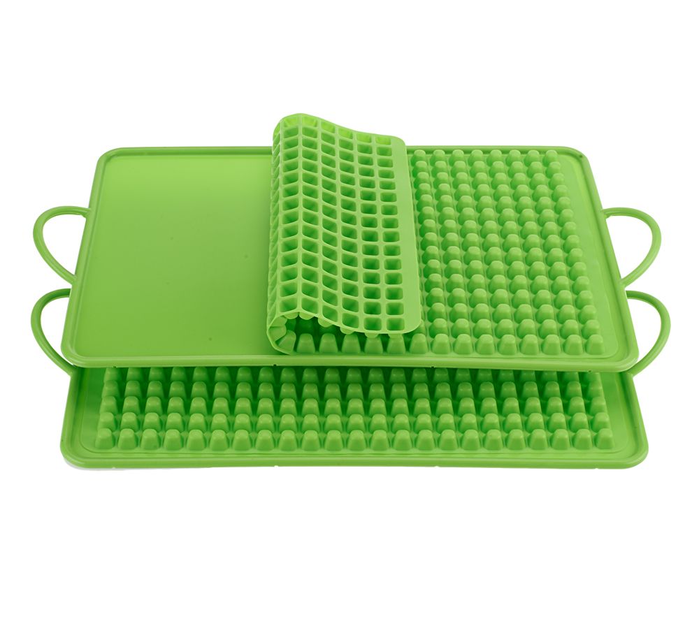 Technique 4Piece Silicone Baking Boards & Fat Away Mats