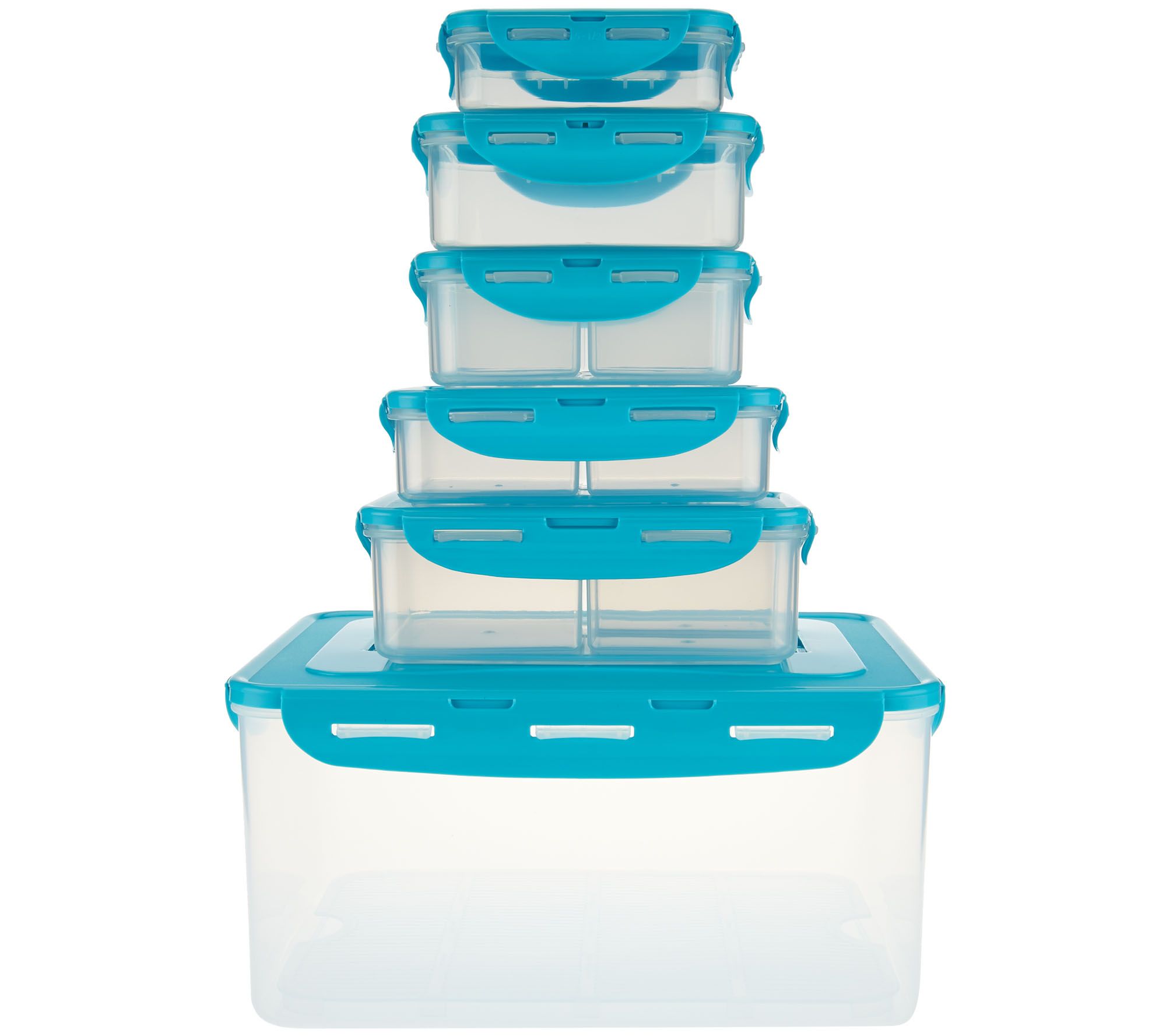 Lock & Lock 6-piece Rectangle Storage Set - Page 1 — QVC.com