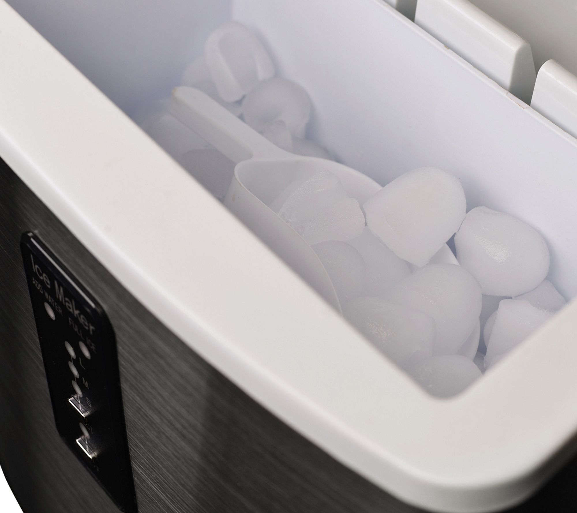 NewAir 28lb Portable Countertop Ice Maker Stainless Steel