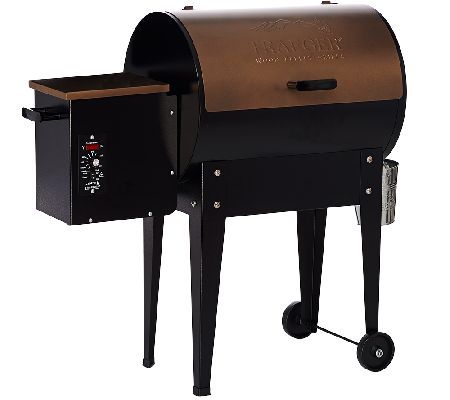 Traeger JR Elite 305 sq. in. Wood Fired Grill & Smoker — QVC.com