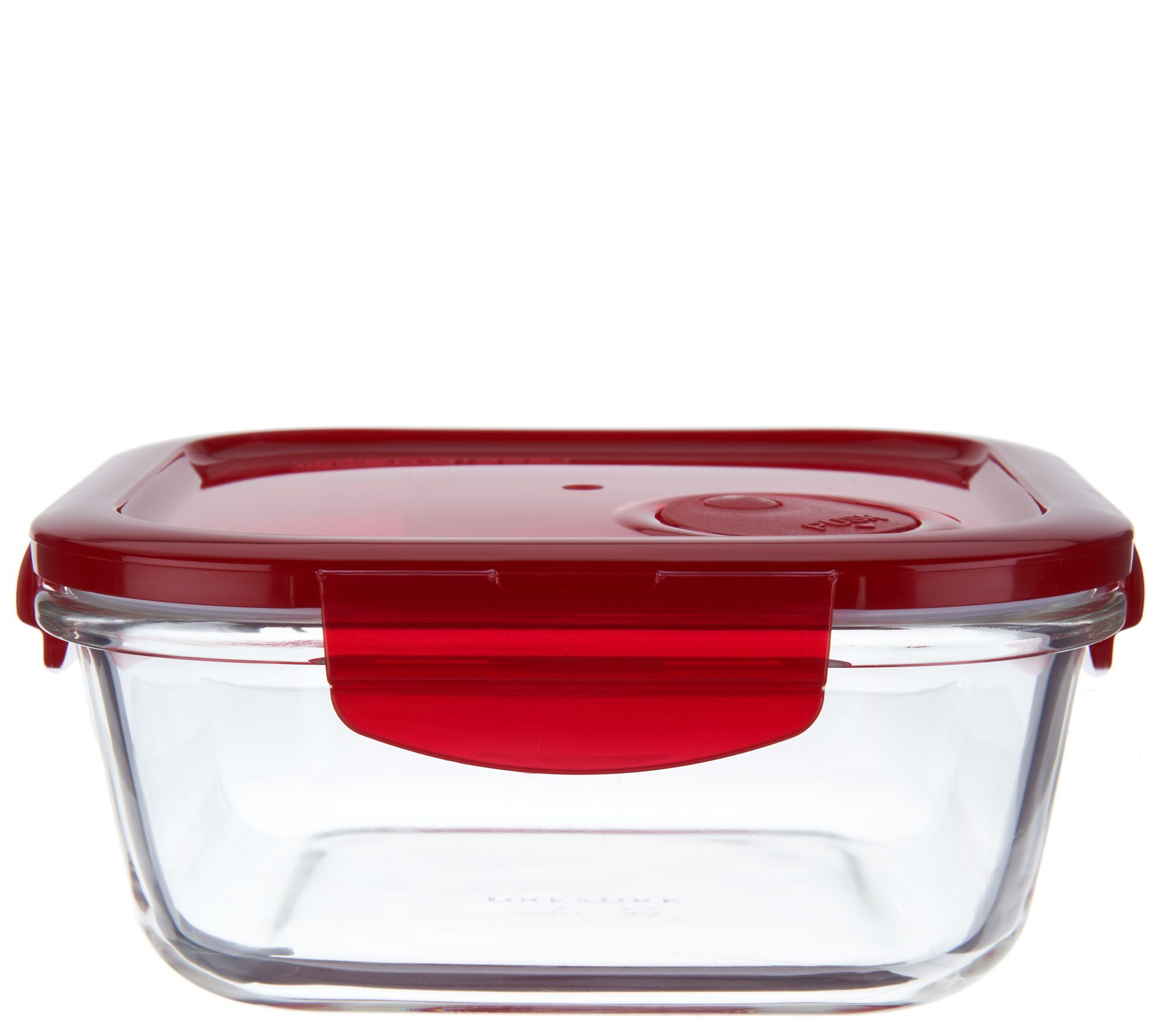 LocknLock Set of 4 Vented Glass Squares - Page 1 — QVC.com