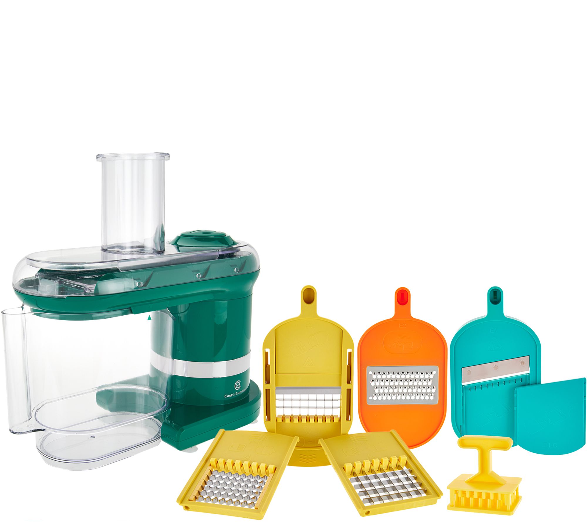 Cook's Essentials Electric Mandoline with 7 Blades & Lid Page 1 —