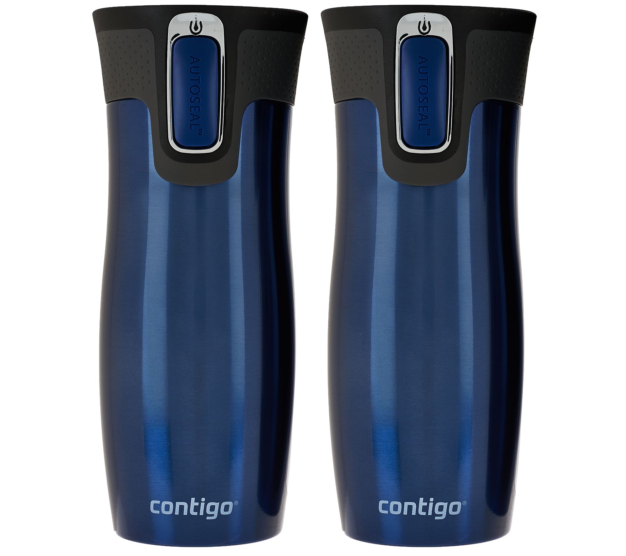 Contigo Set of 2 16oz. West Loop Thermal Mugs Page 1 —