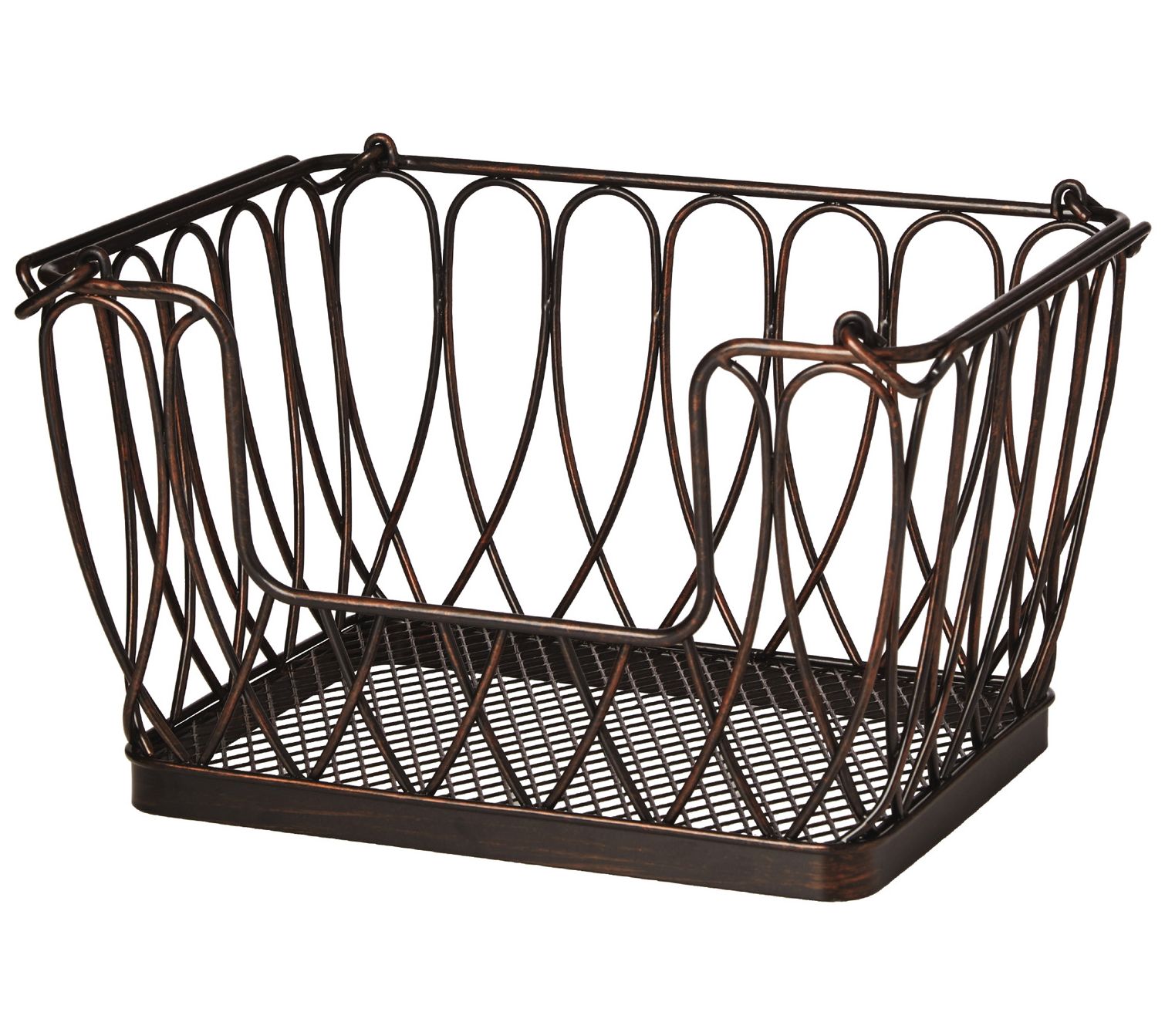 Gourmet Basics by Mikasa Loop Wire Fruit Basket