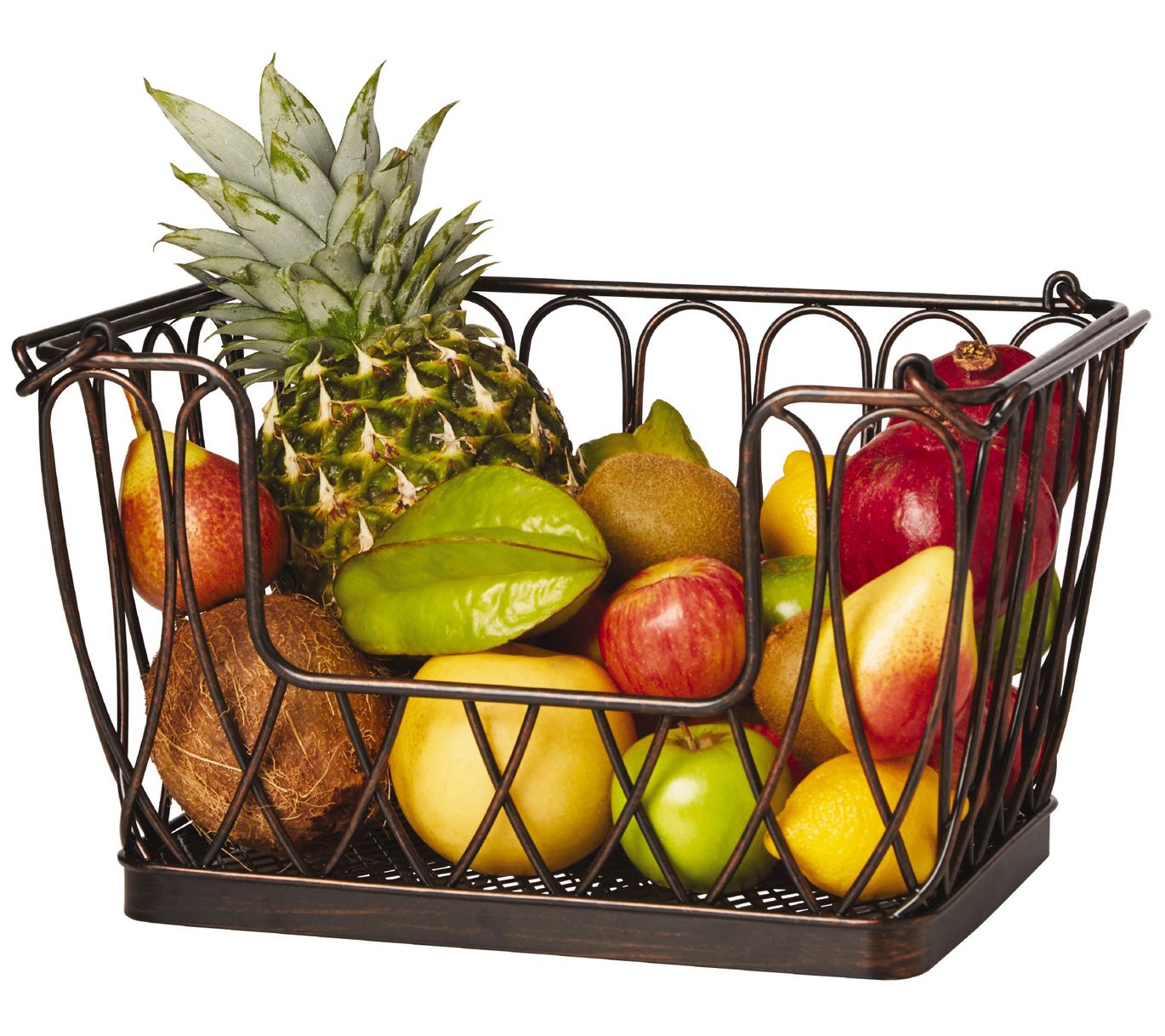 Gourmet Basics by Mikasa Loop Wire Fruit Basket