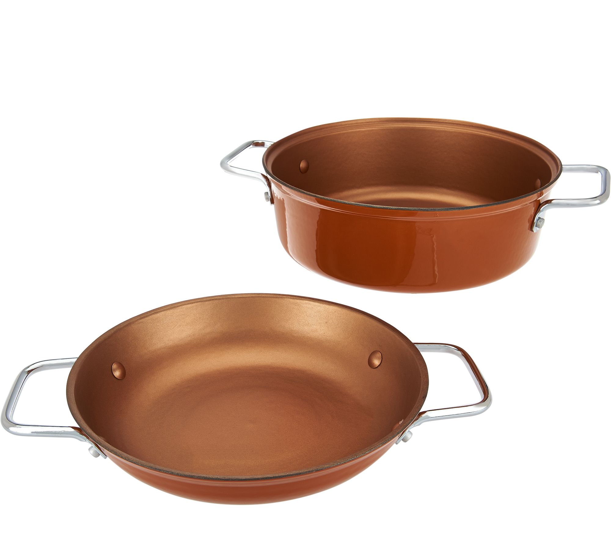 CooksEssentials 3.5qt 2in1 Nonstick Lightweight Cast Iron Pan Page