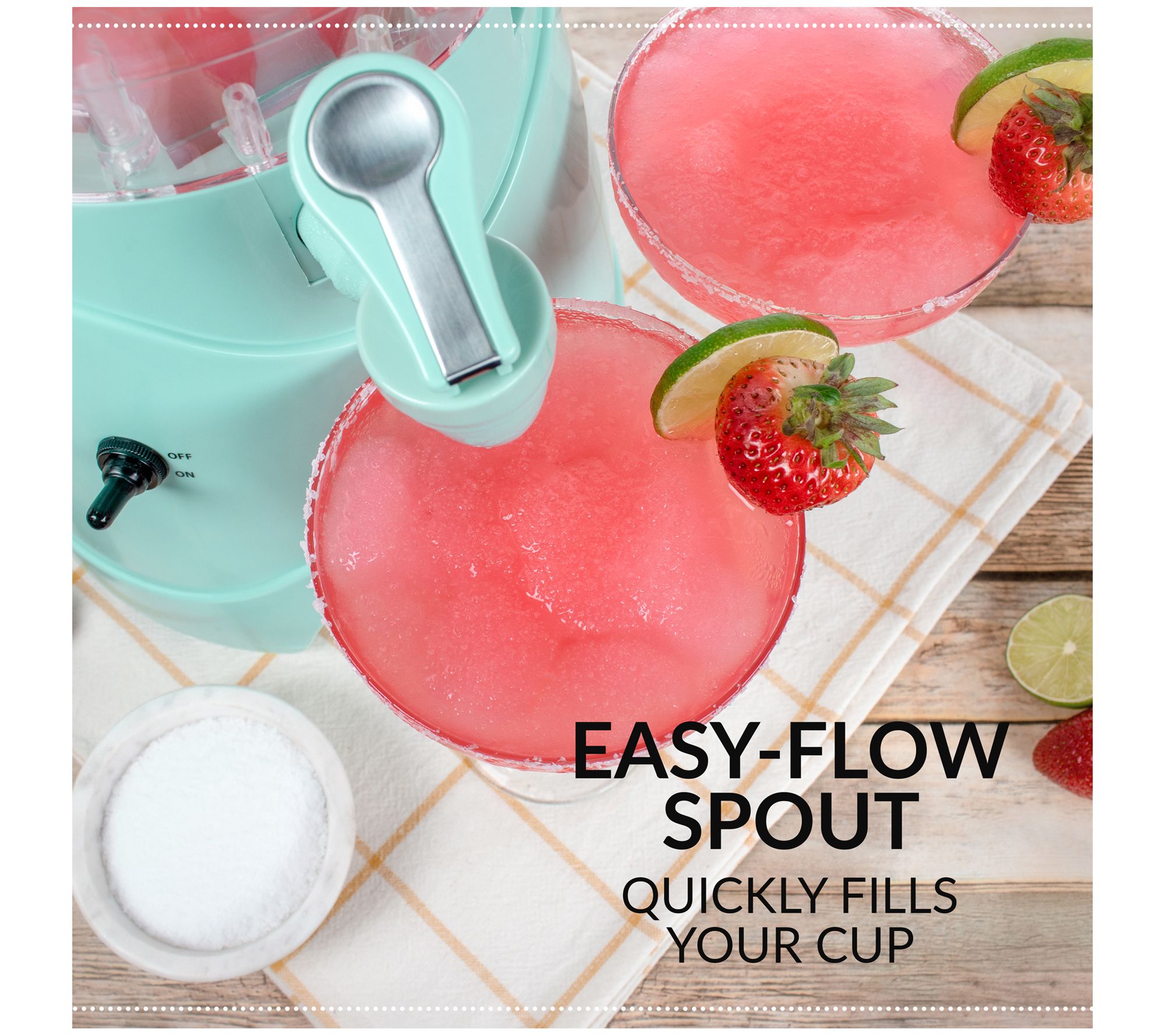 Nostalgia Margarator Plus Margarita & Slush Machine