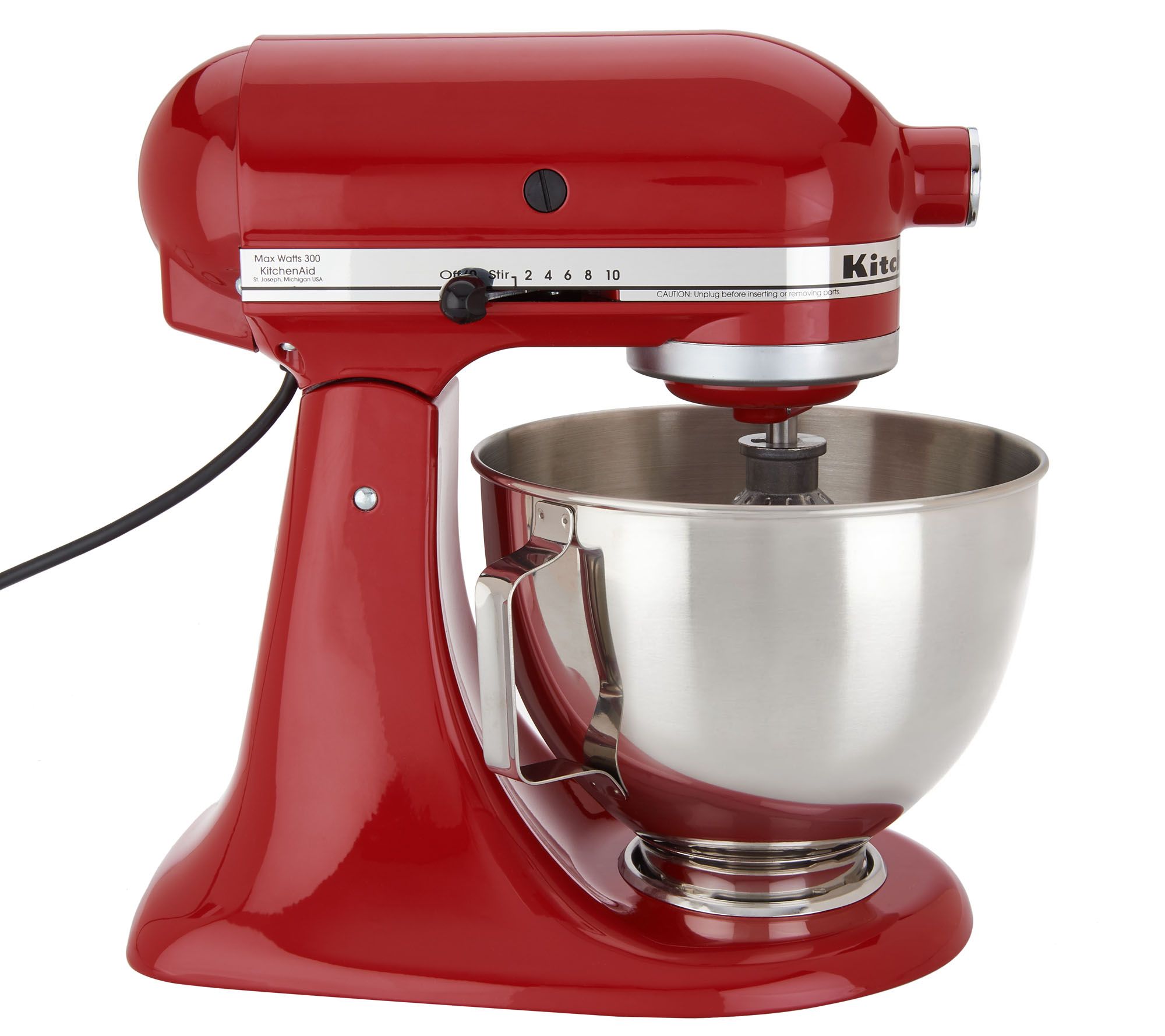 KitchenAid 4.5qt 300W TiltHead Stand Mixer with Flex Edge