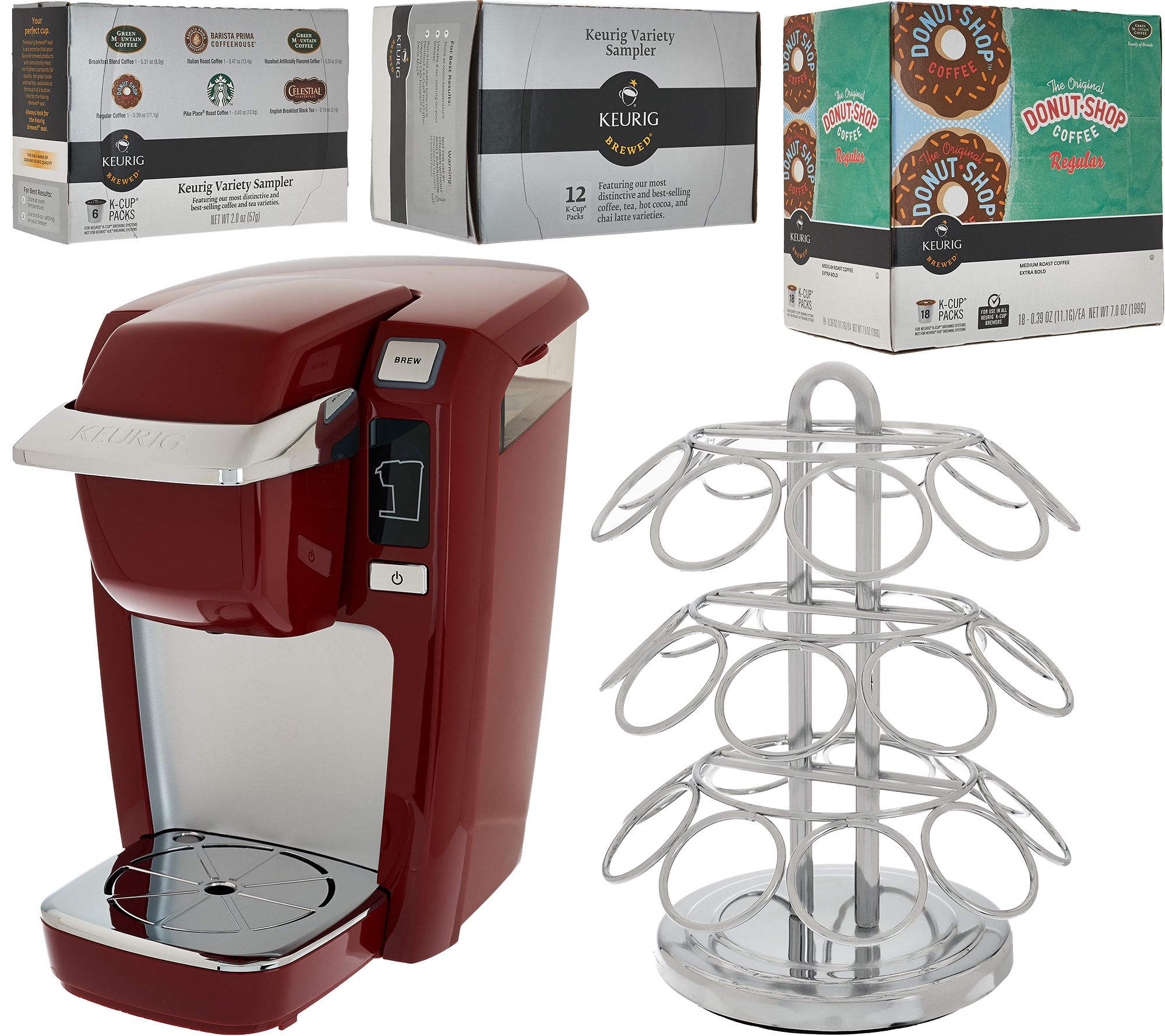 Keurig K10 Personal Coffee Maker w/ 36 KCup Packs & Carousel Page 1