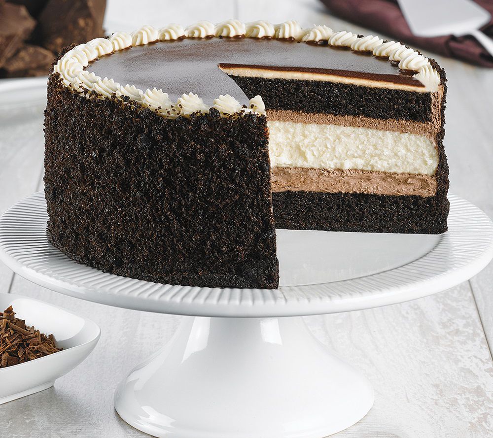 Junior's 7" Chocolate Dream Cheesecake Layer Cake Page 1 —