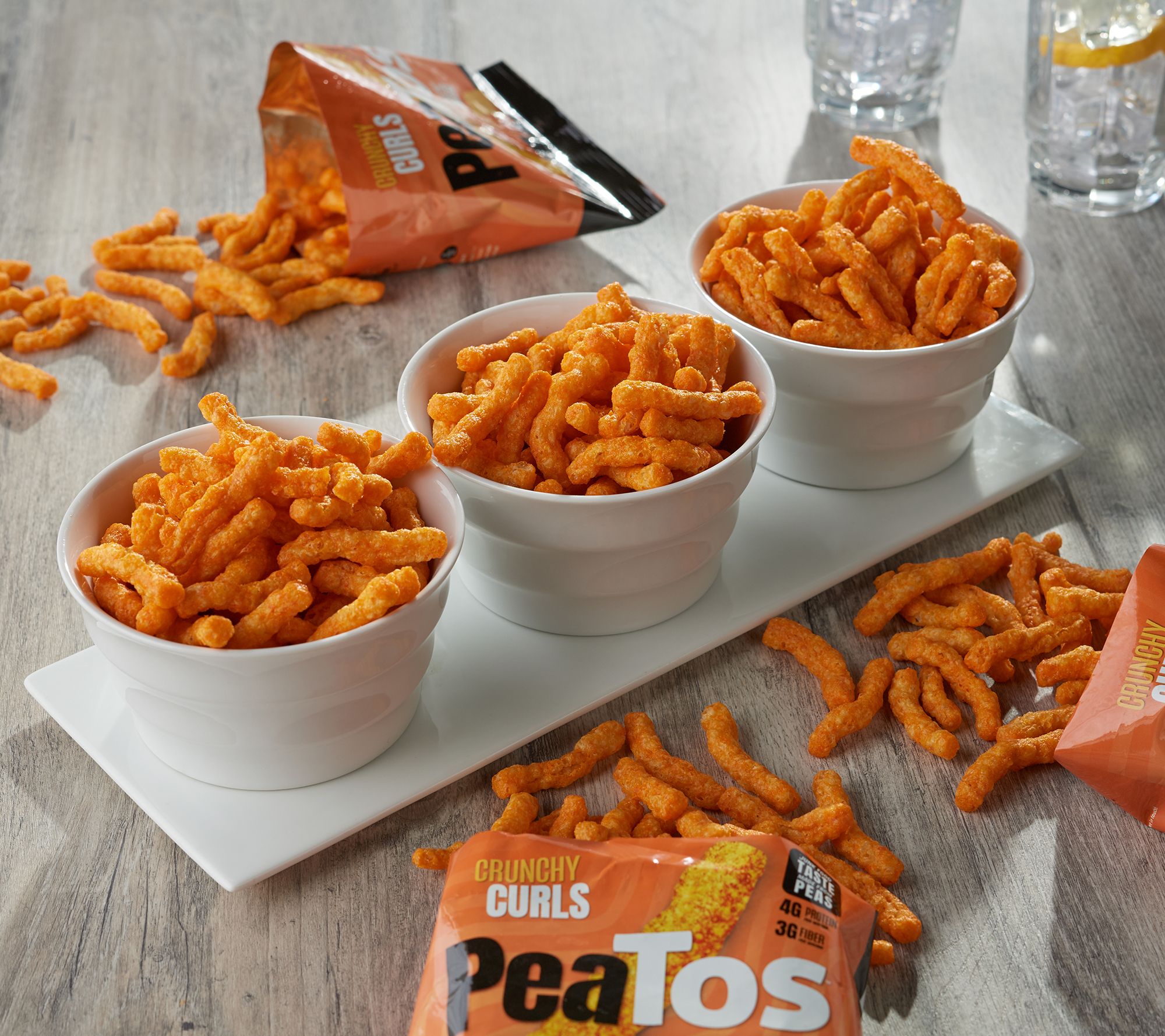 World Peas Peatos (18) 1oz Crunchy Puffed Snacks