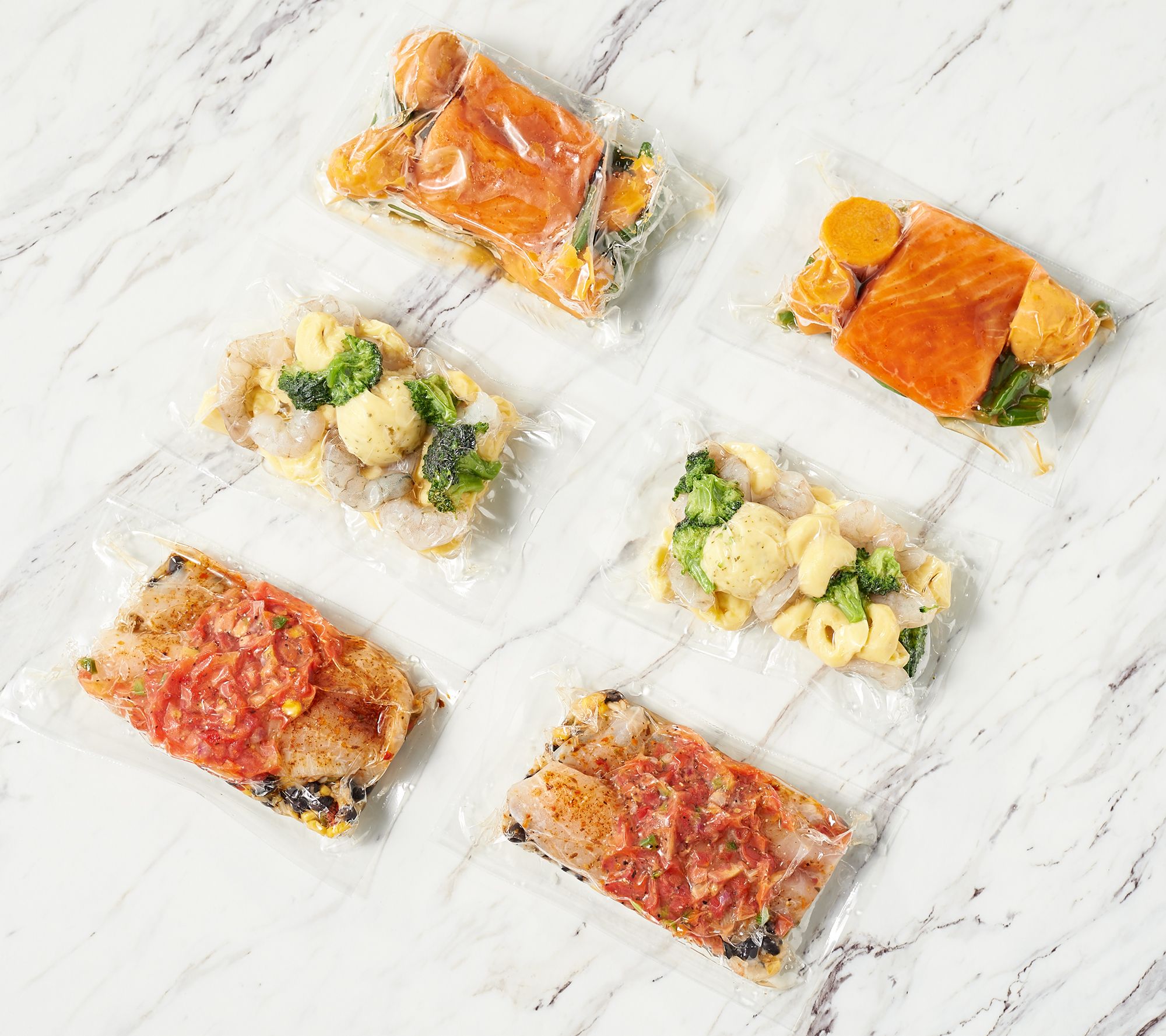 Egg Harbor (6) 10oz Microwaveable Seafood Meals Page 1 —