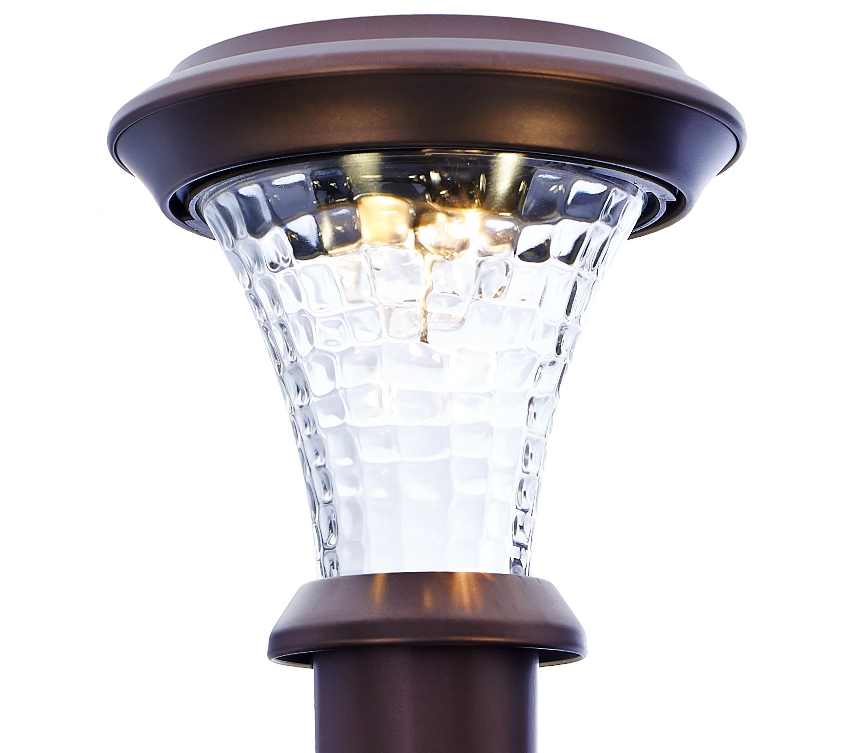 Paradise Set of 2 Rotating Solar Bollard Path Lights Page 1 —