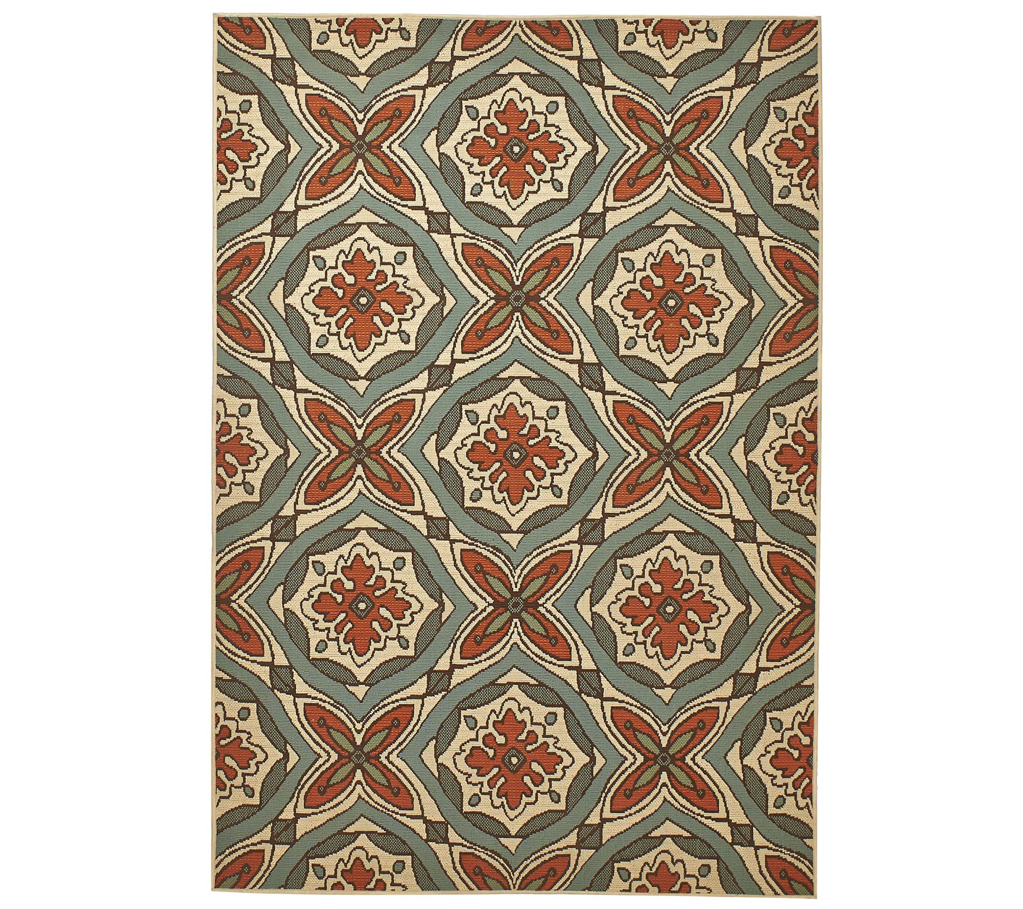 Scott Living 5 x 7 Medallion Indoor/Outdoor Rug Page 1 —