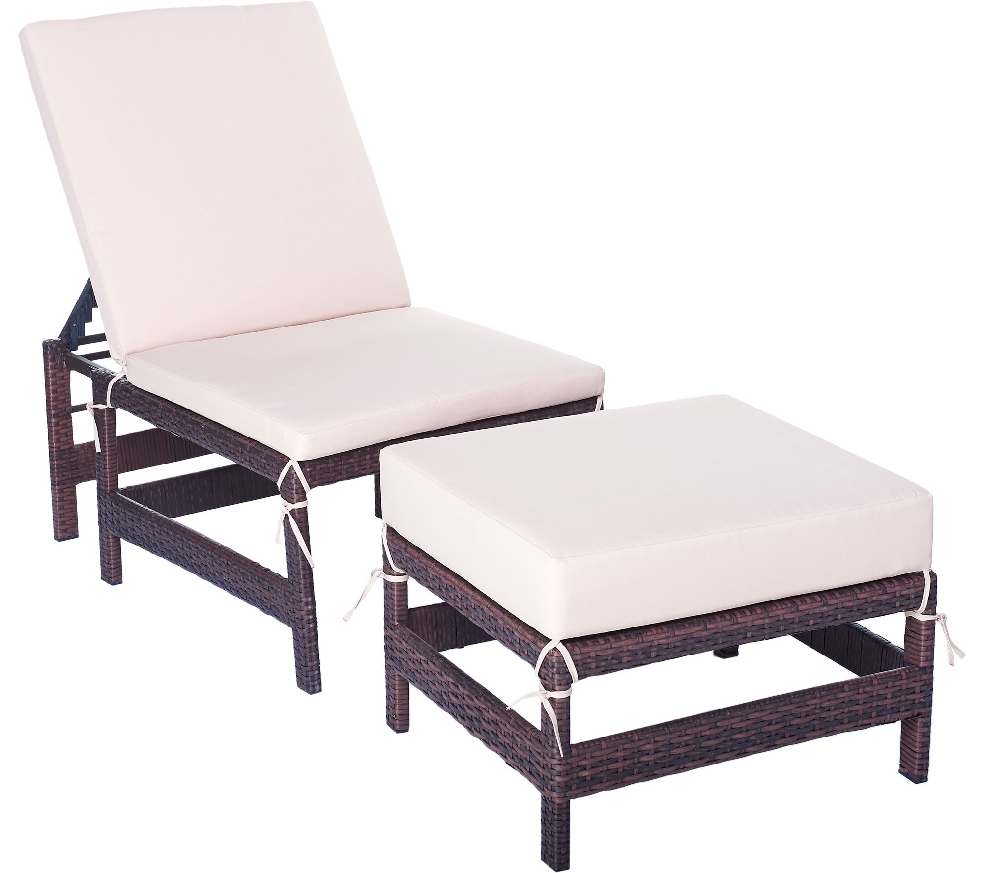 Barbara King Modular Lounge Chair with Ottoman —