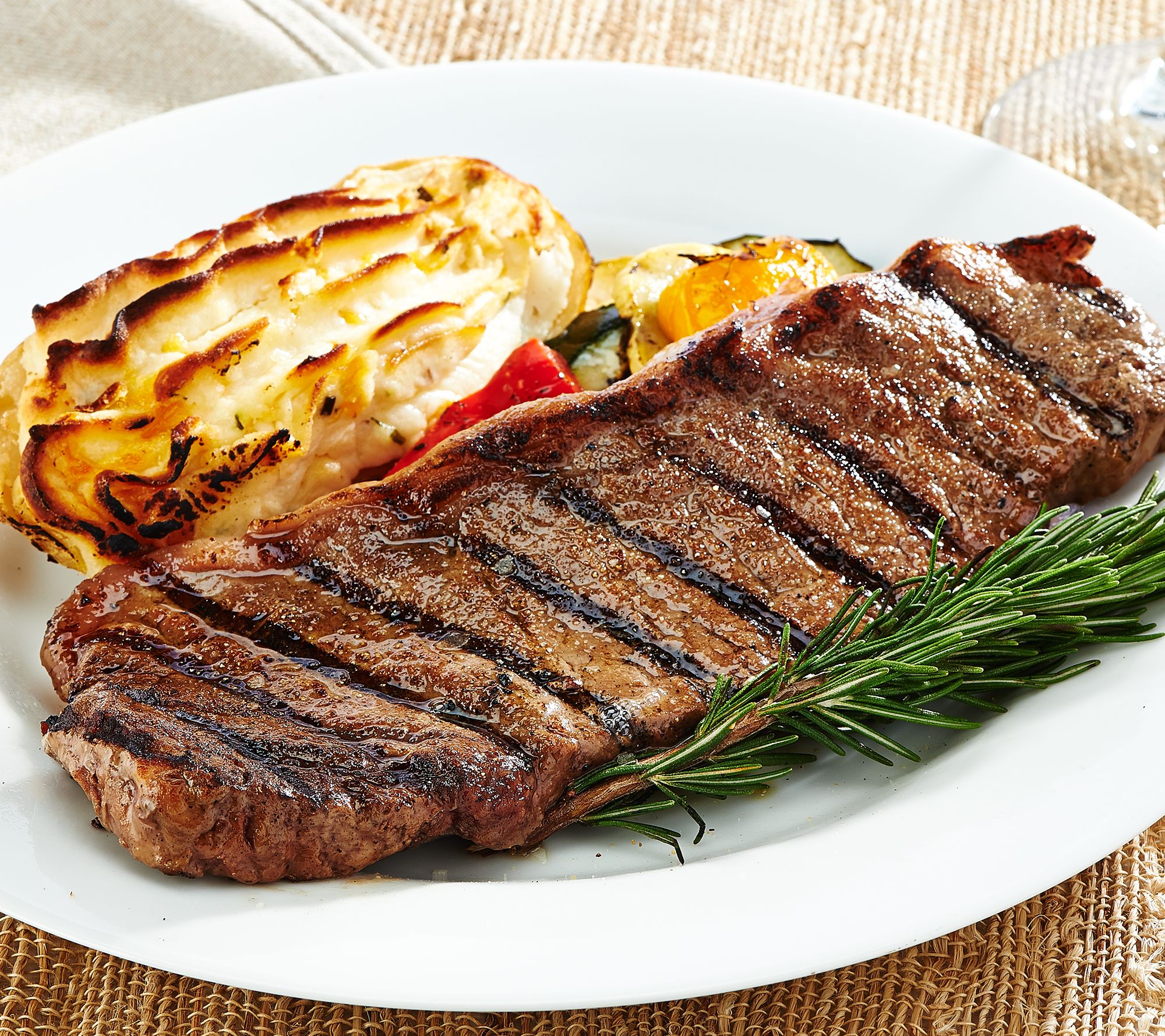Kansas City Steak Company (6) 10 oz. Strip Steaks AutoDelivery Page 1 —