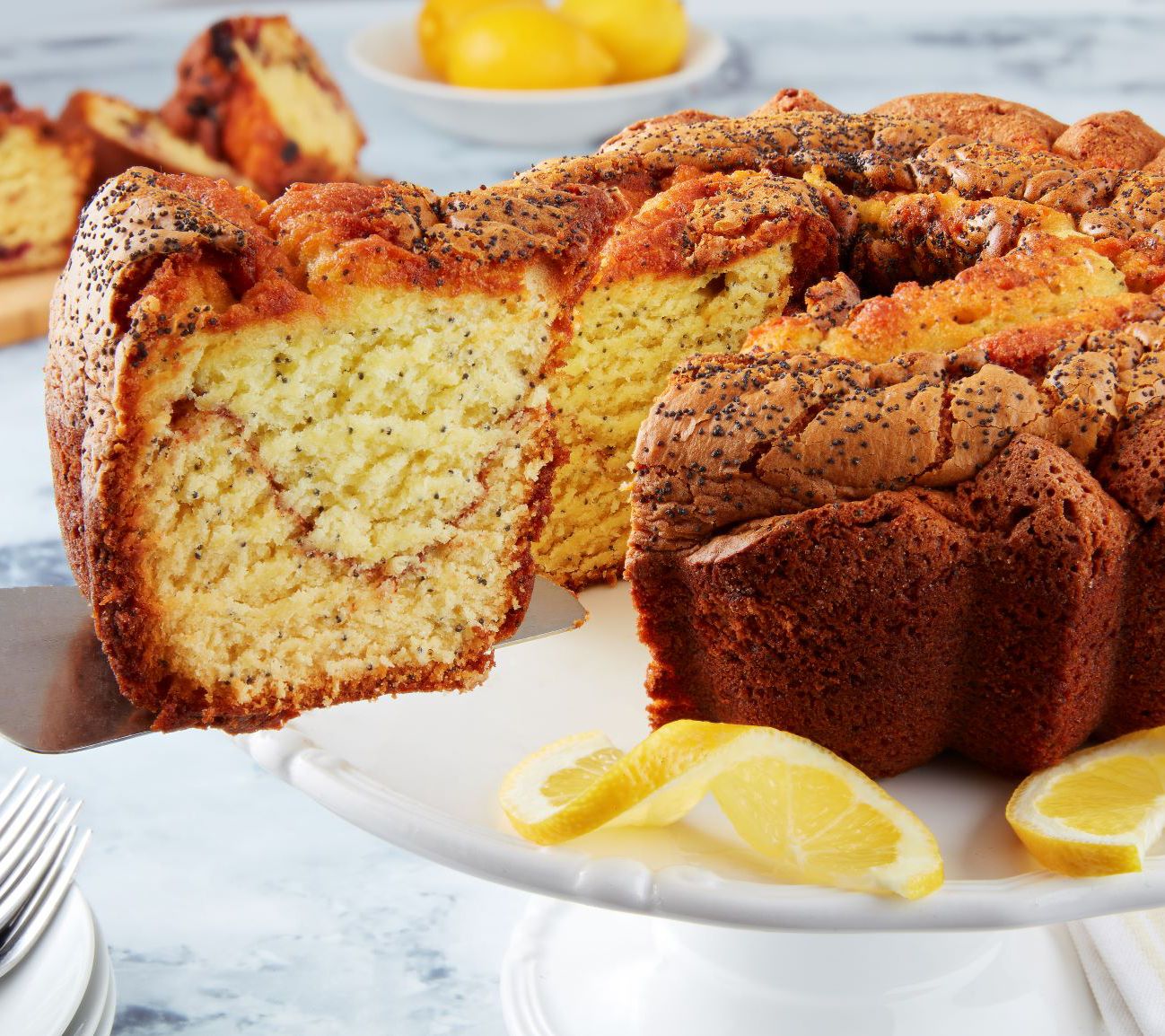 My Grandma's 10" Lemon Poppy Coffee Cake Page 1 —