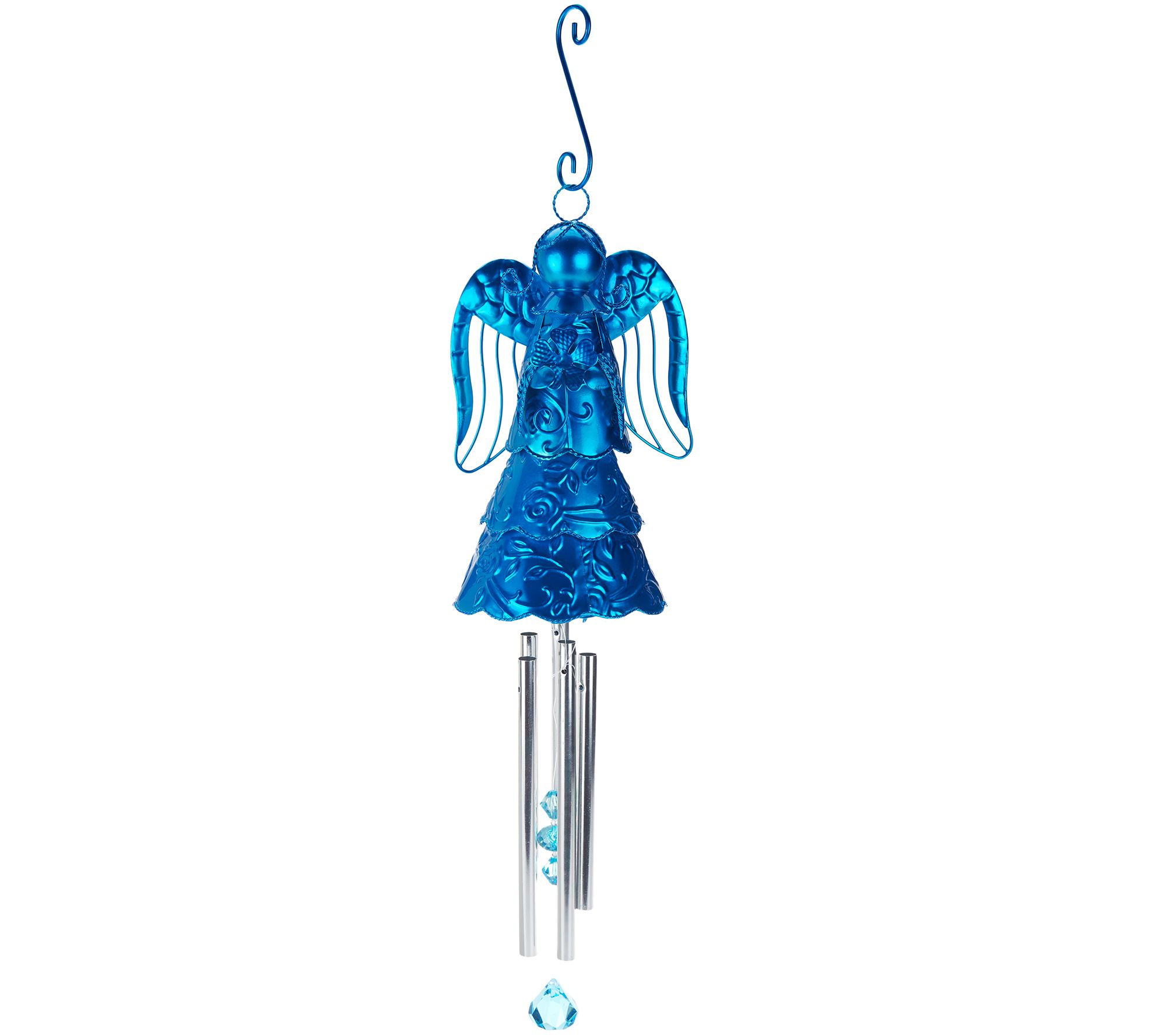 Metal Filigree Tiered Angel Wind Chime by Exhart Page 1 —