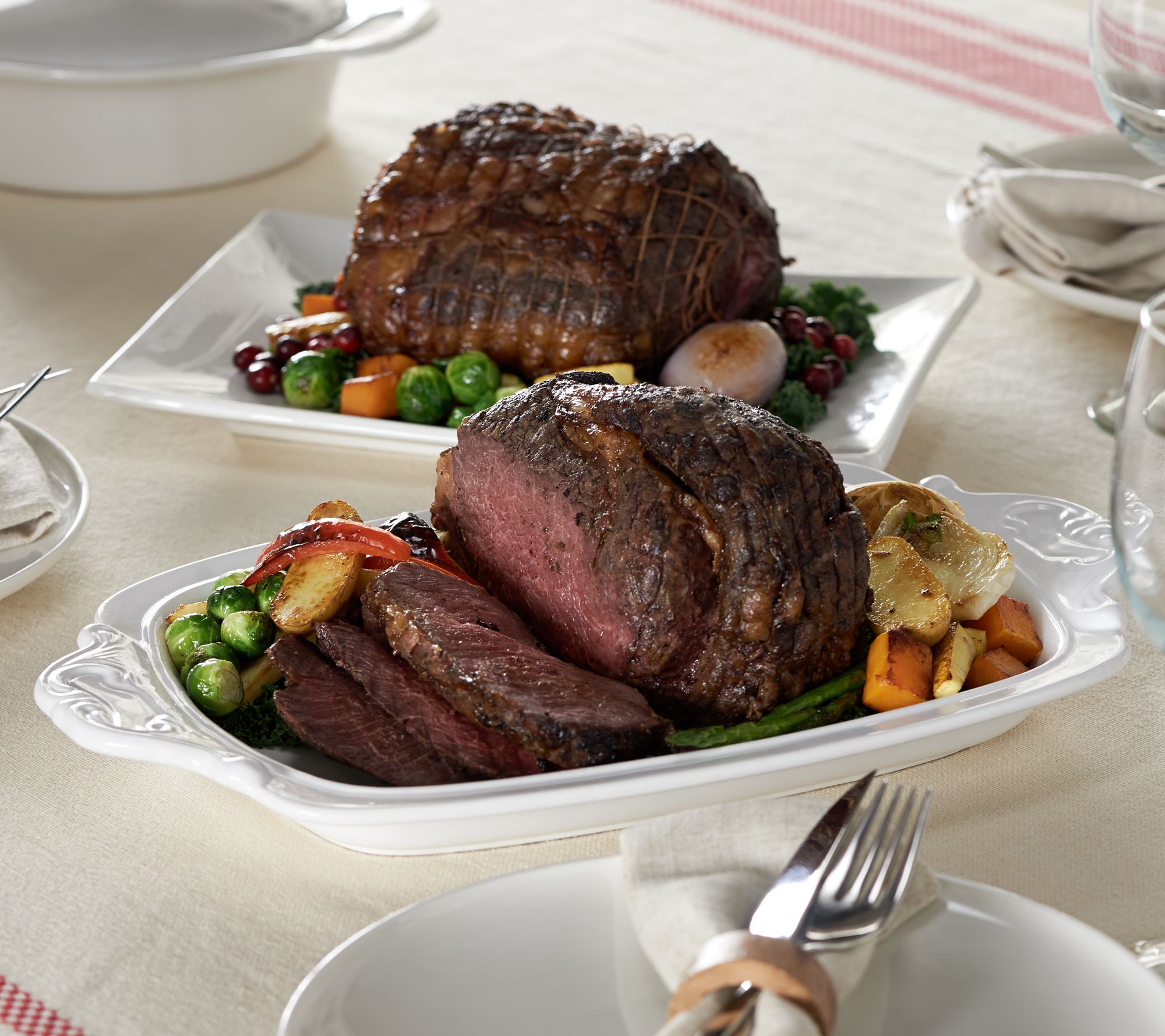 Rastelli (2) 4-4.5 lb. Marinated Prime Rib Roasts Auto-Delivery — QVC.com