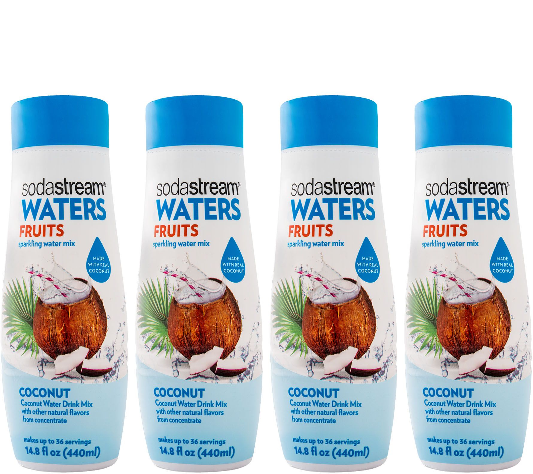 SodaStream Waters Fruits Coconut Sparkling Drink Mix 4Pack —