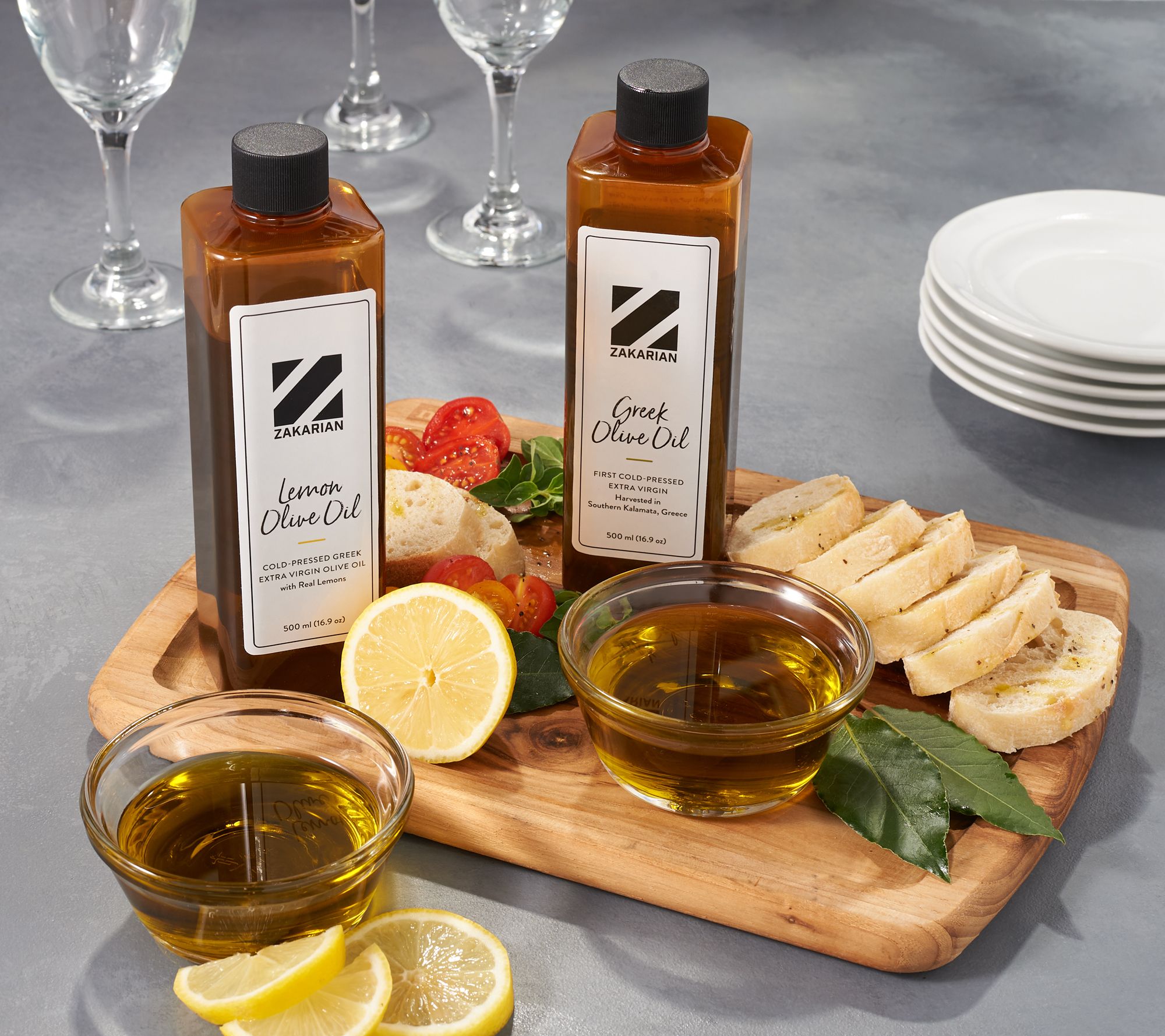 Geoffrey Zakarian (2) 500ml Bottle Olive Oil Set