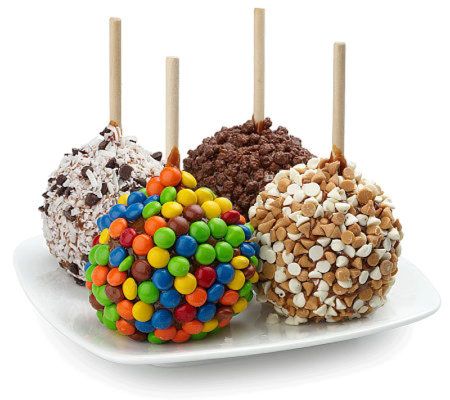 Mrs.Prindable's Set of 16 Individual Size CandyBar Apples — QVC.com
