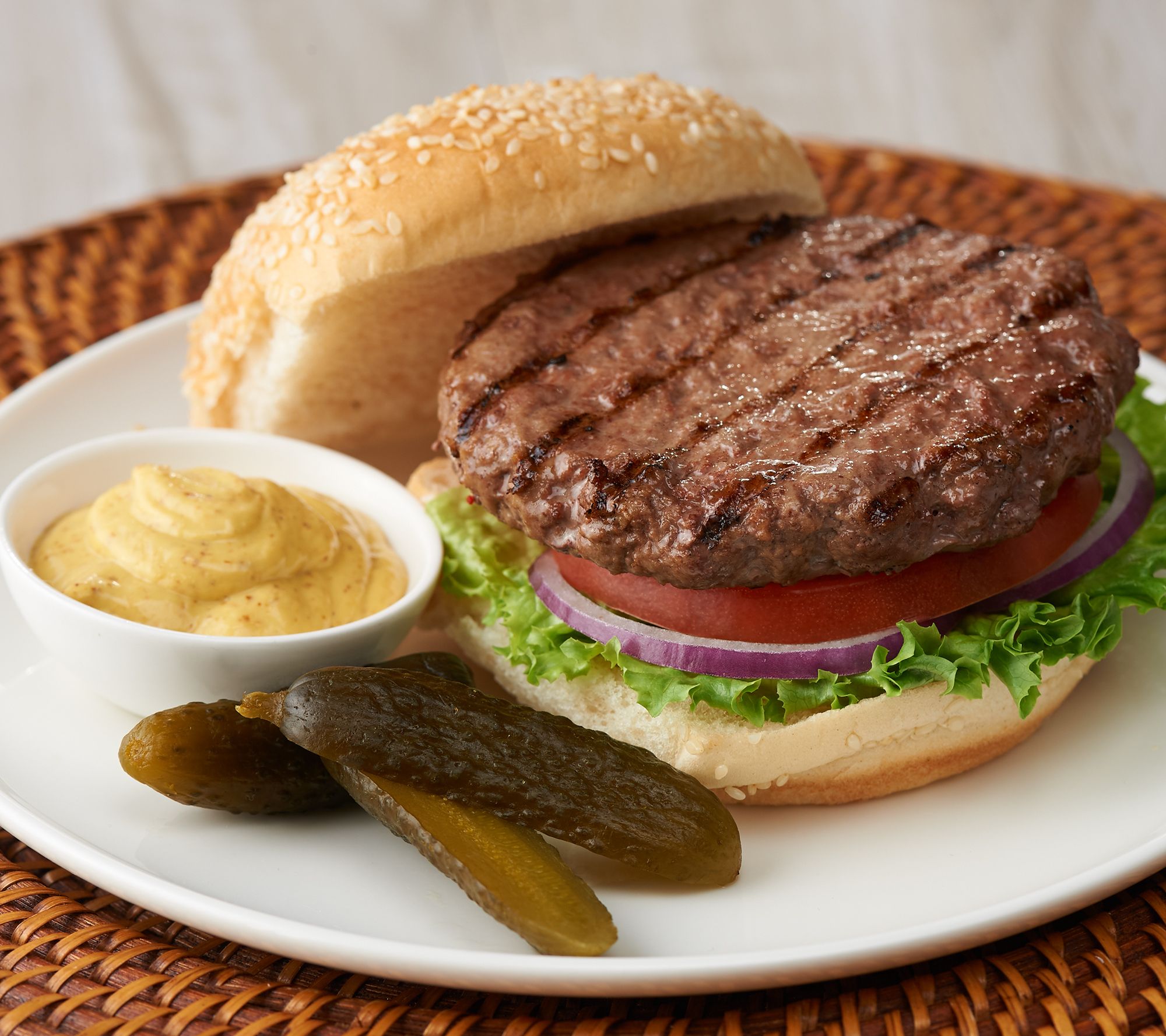 How Big Is A 5 Oz Burger Burger Poster