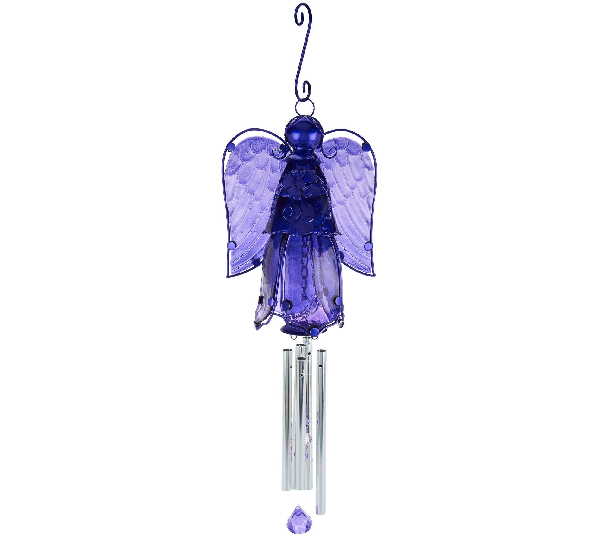 Glass & Metal Angel Wind Chimes by Exhart Page 1 —