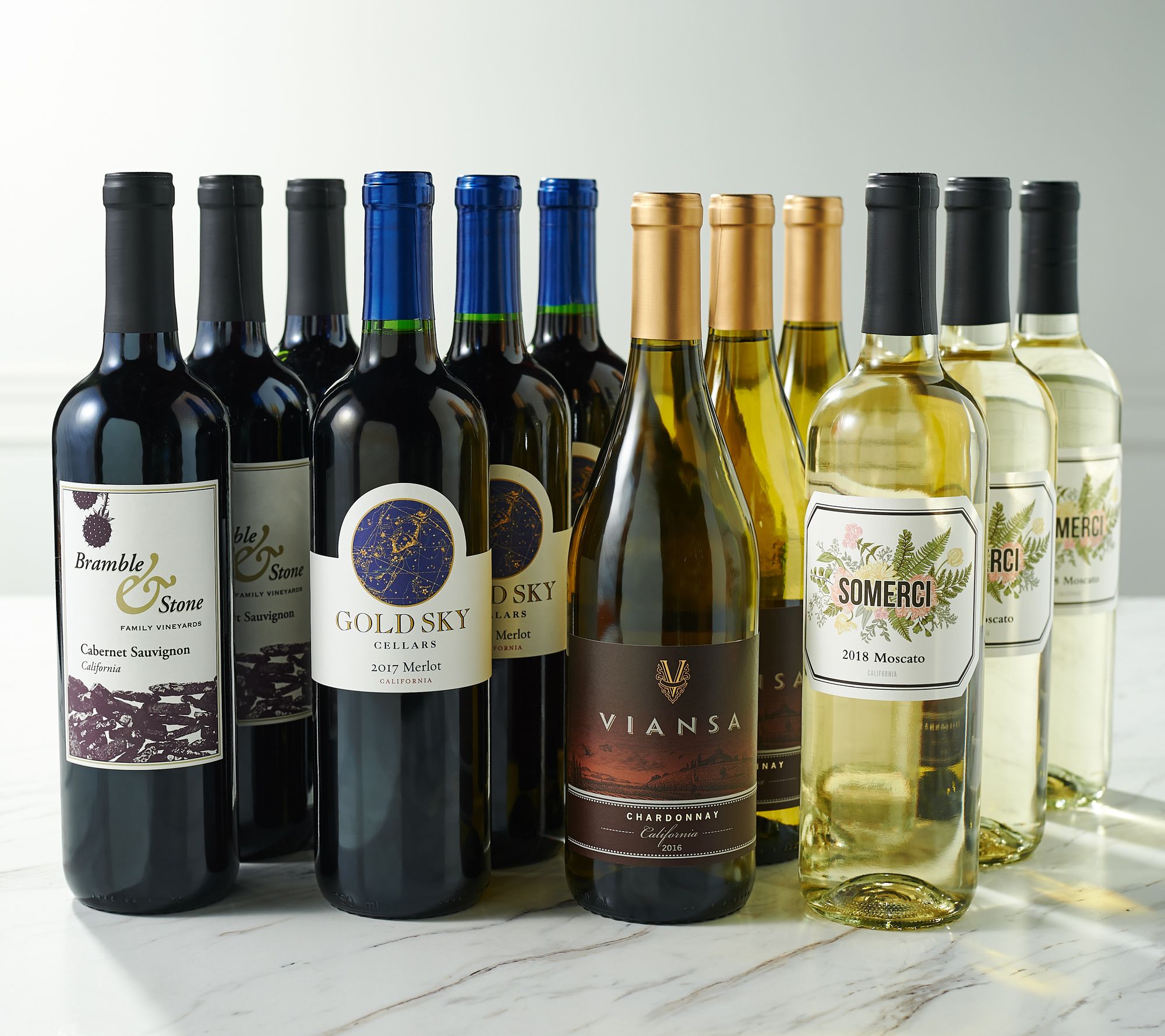 Vintage Wine Estates Outdoor Entertaining 12 Bottle Wine Set Auto