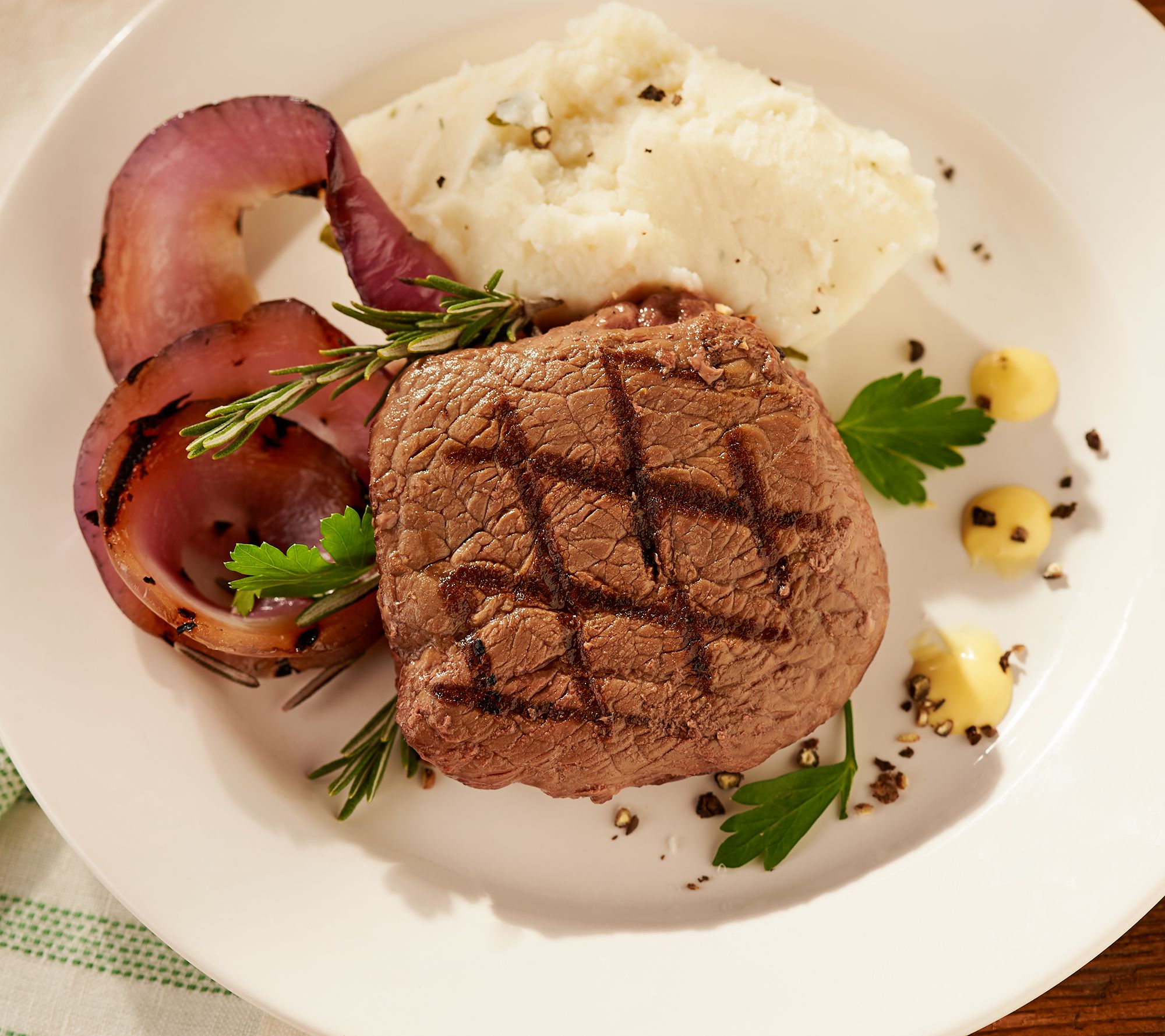 Rastelli Market Fresh (8) 6oz Seasoned Top Sirloin Steaks