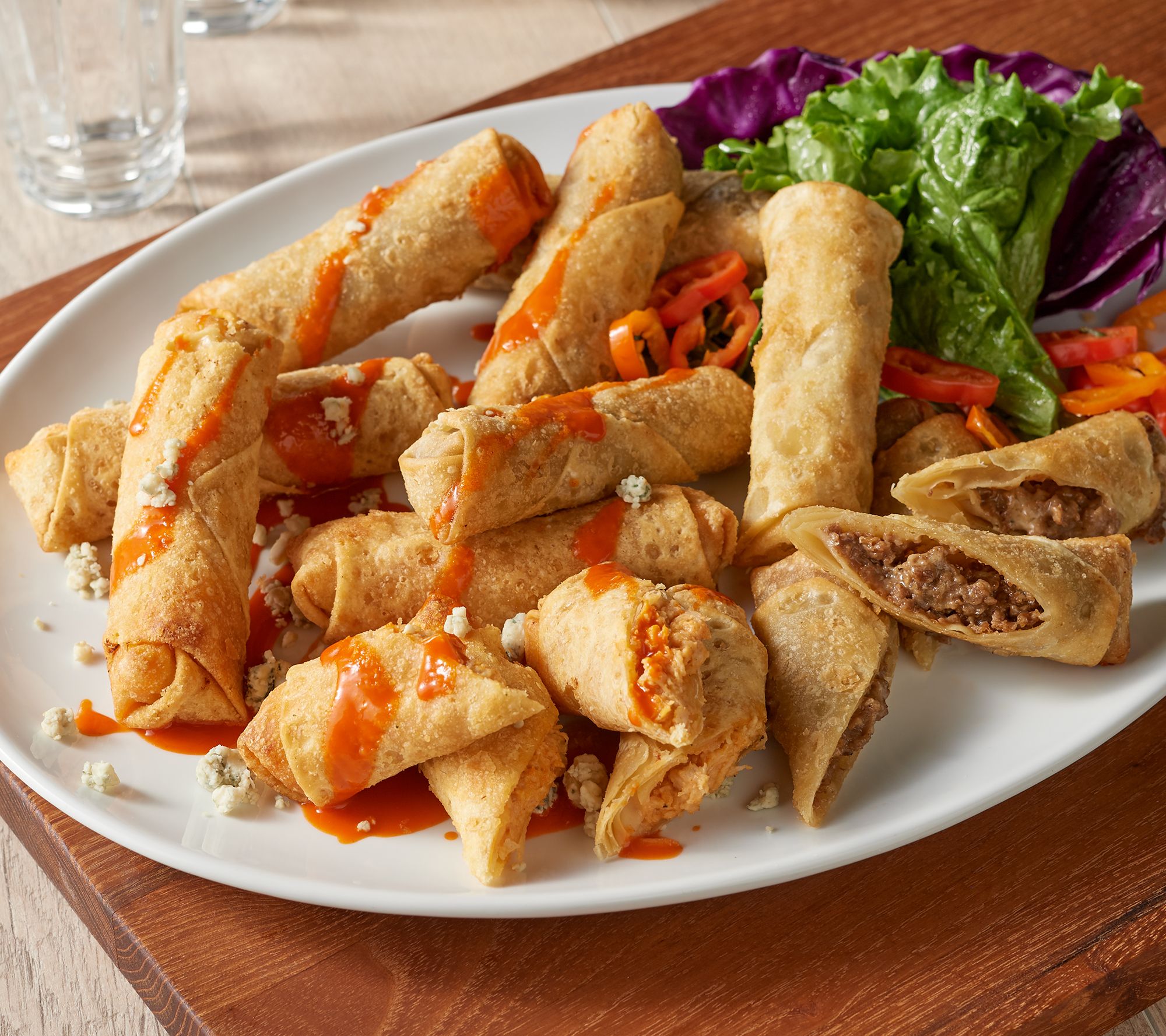 Gourmet Egg Roll Co. (20) 3oz Meat Filled Egg Rolls